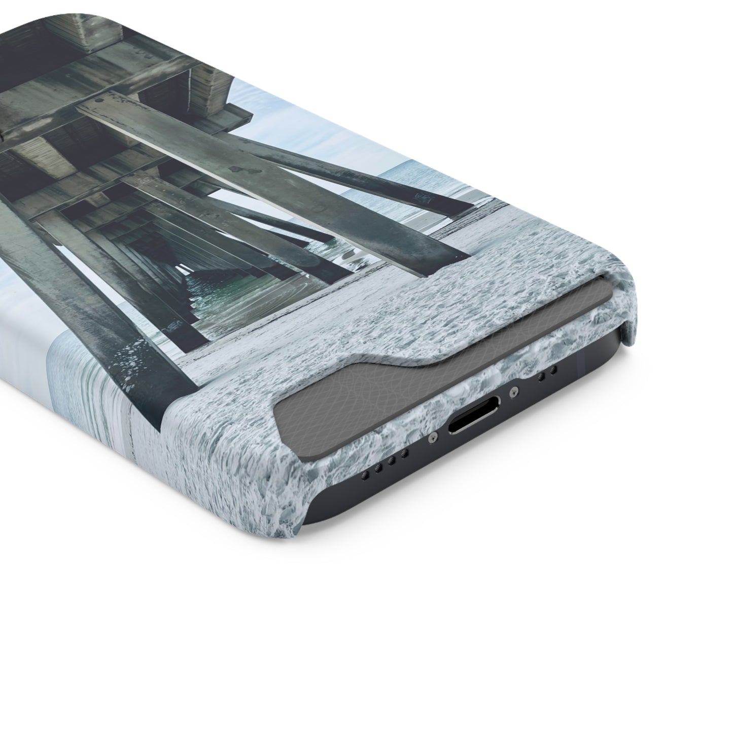 Under The Boardwalk - Phone Case With Card Holder