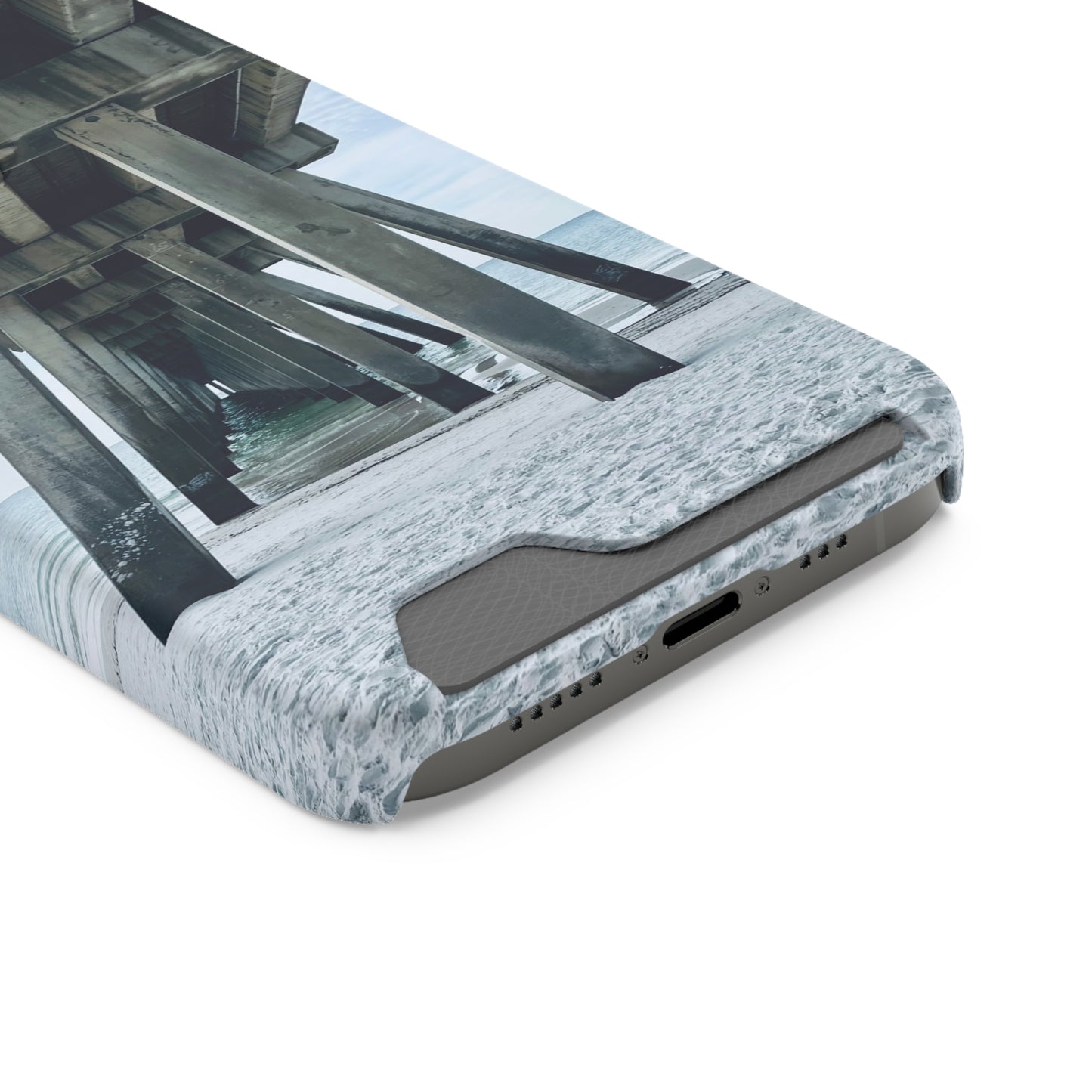 Under The Boardwalk - Phone Case With Card Holder