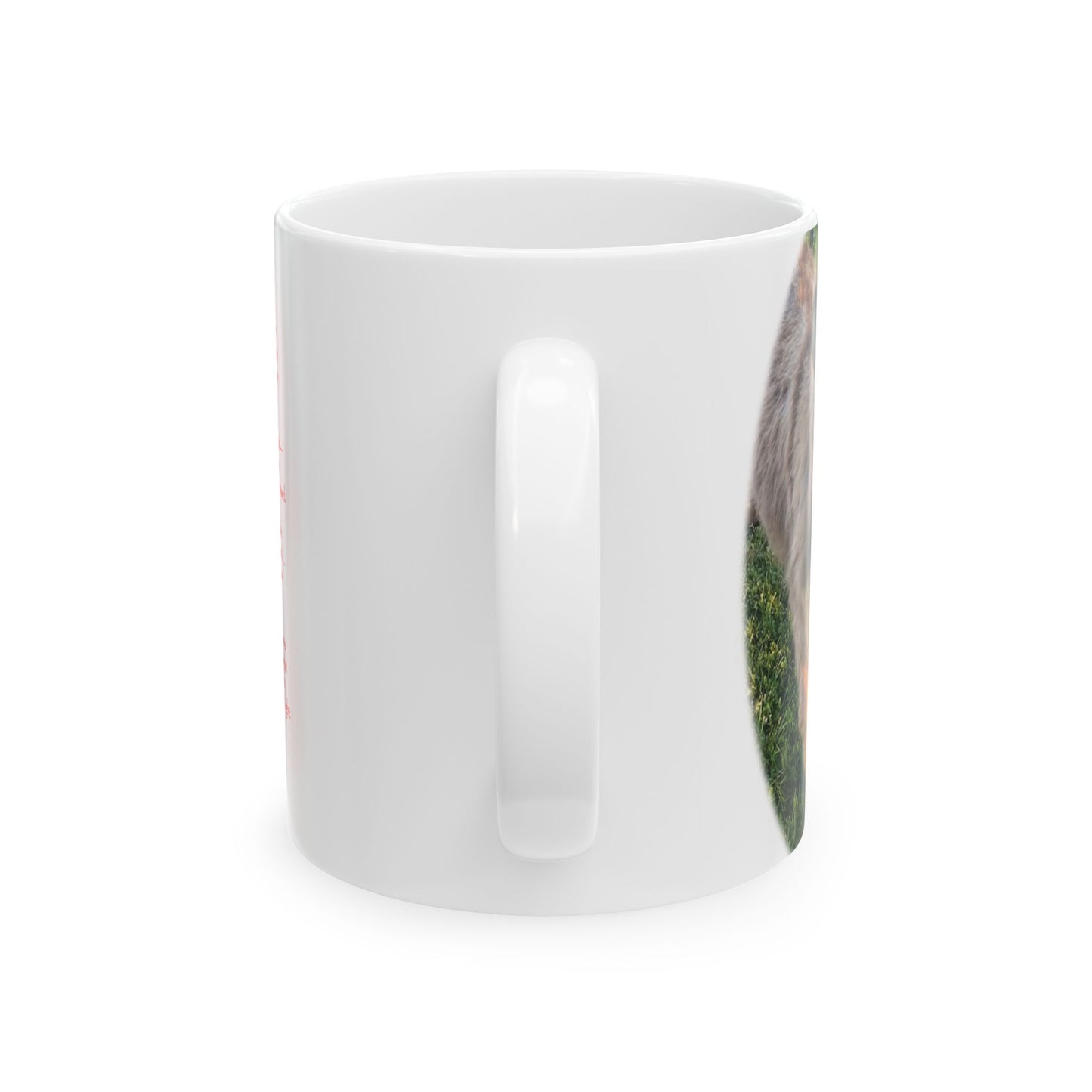 Angel Feathers Original Donkey Story Coffee Mug