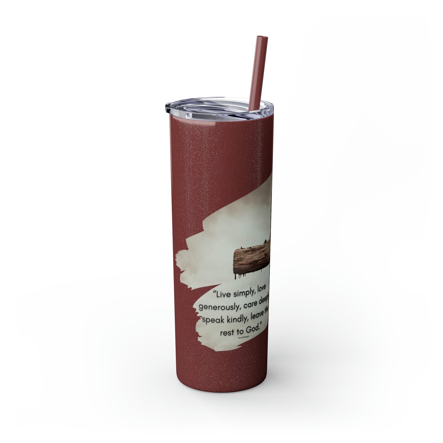 Our "Southern Sass" collection - Skinny Tumbler with Straw, 20oz