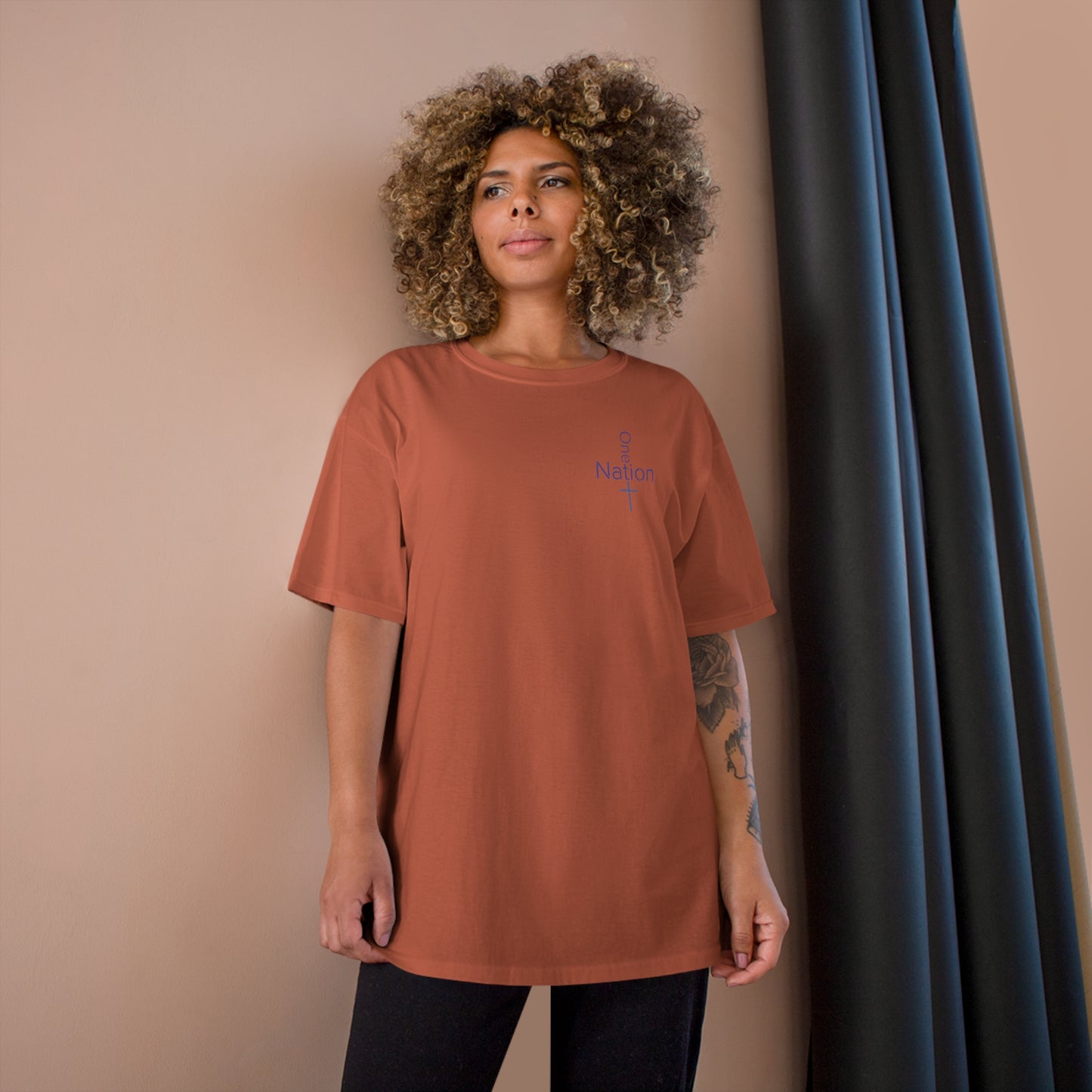 Our Heroes Collection - "One Nation" - Champion T-Shirt