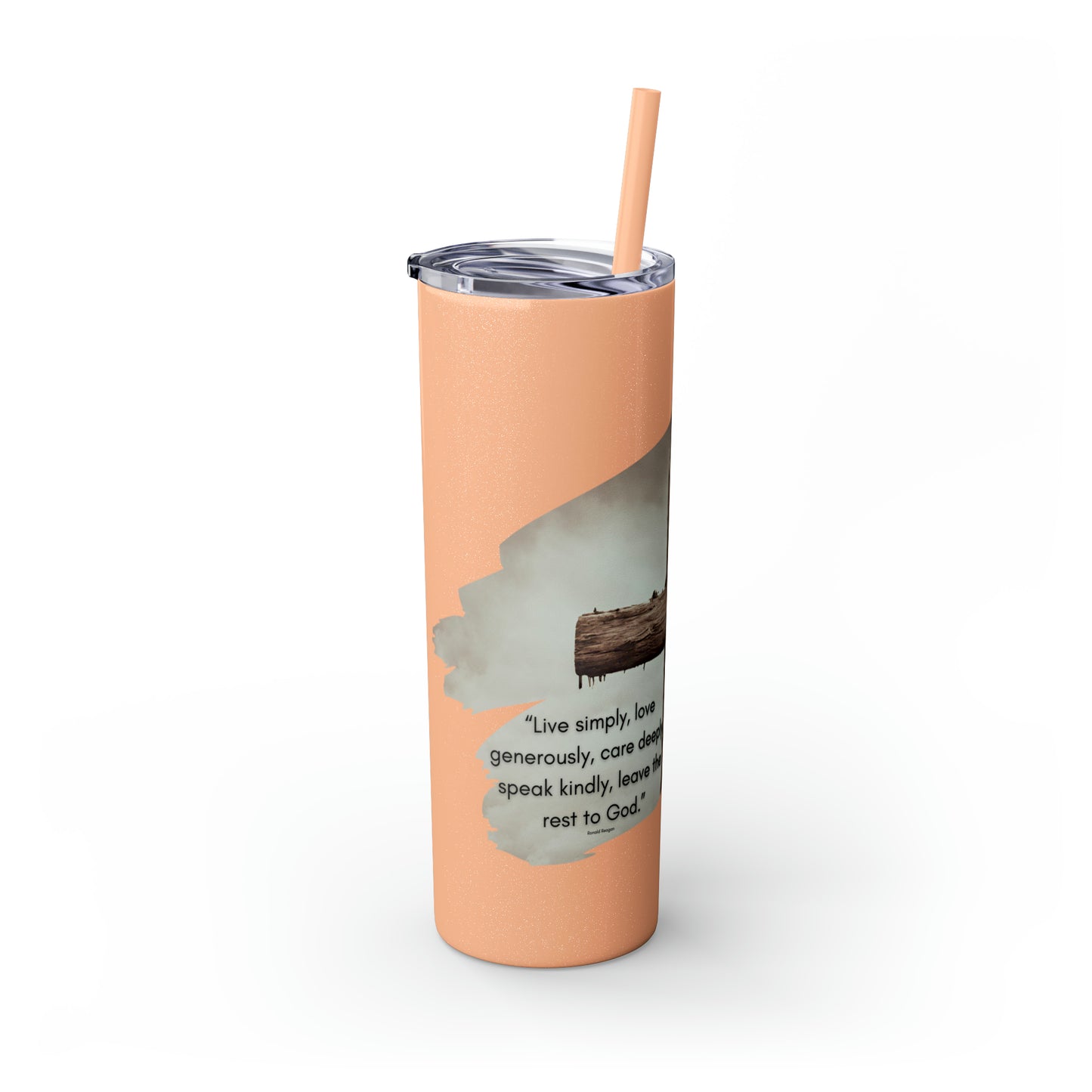 Our "Southern Sass" collection - Skinny Tumbler with Straw, 20oz