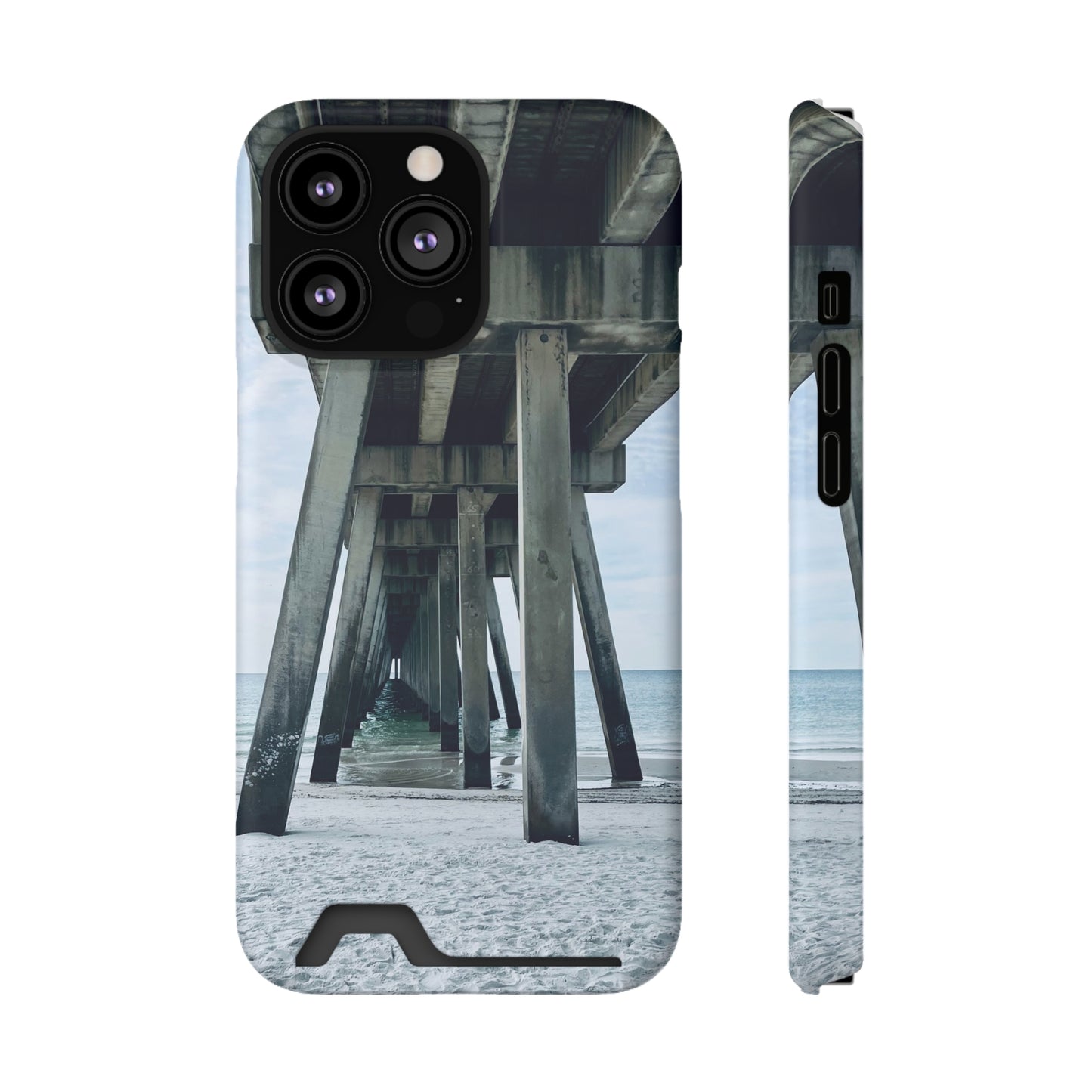 Under The Boardwalk - Phone Case With Card Holder