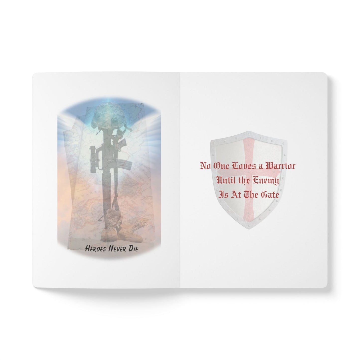 Our Blue Angels Heroes Softcover Journal (with Inside Prints)