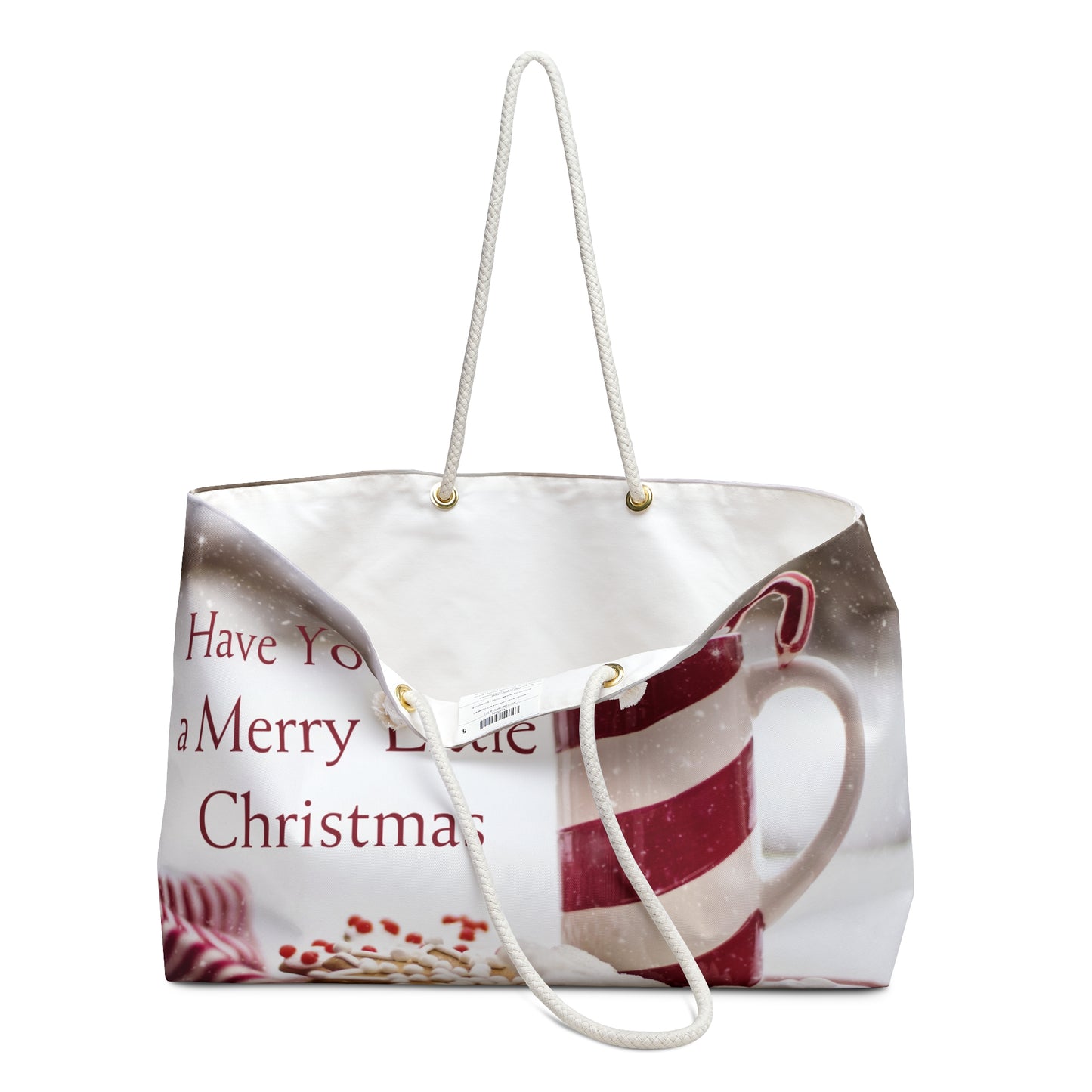 Christmas Weekender Bag