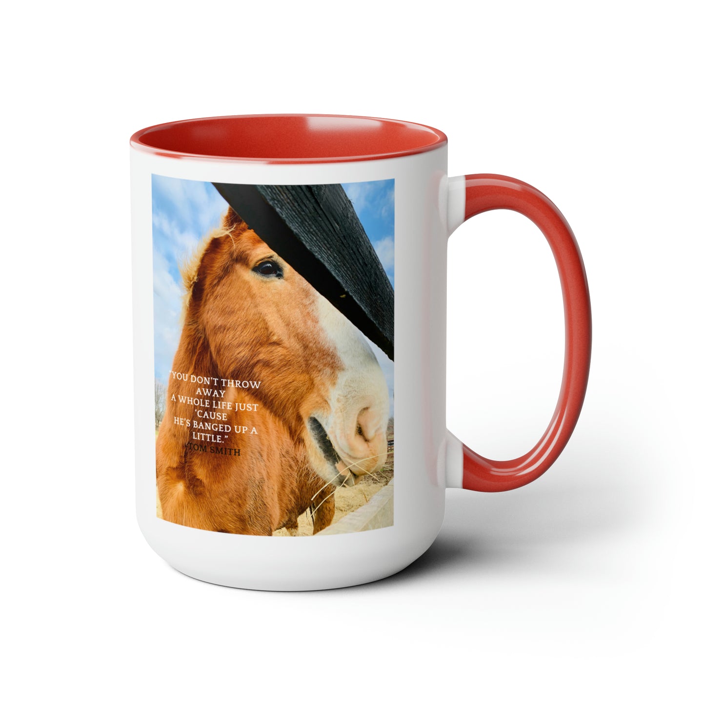 Our Southern Sass Collection - " Bob" - Two-Tone Coffee Mugs, 15oz