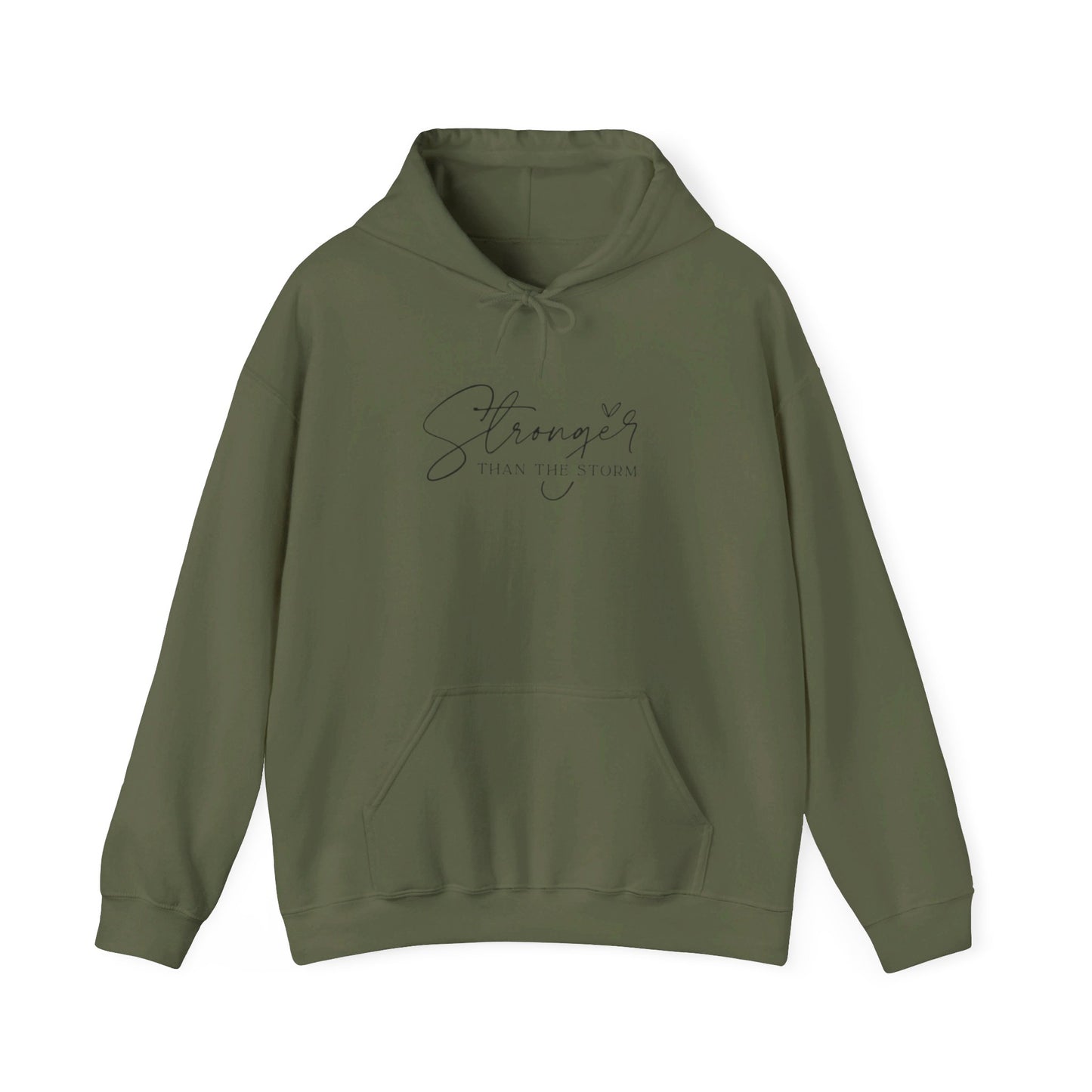 Hoodie *Stronger* Than the Storm