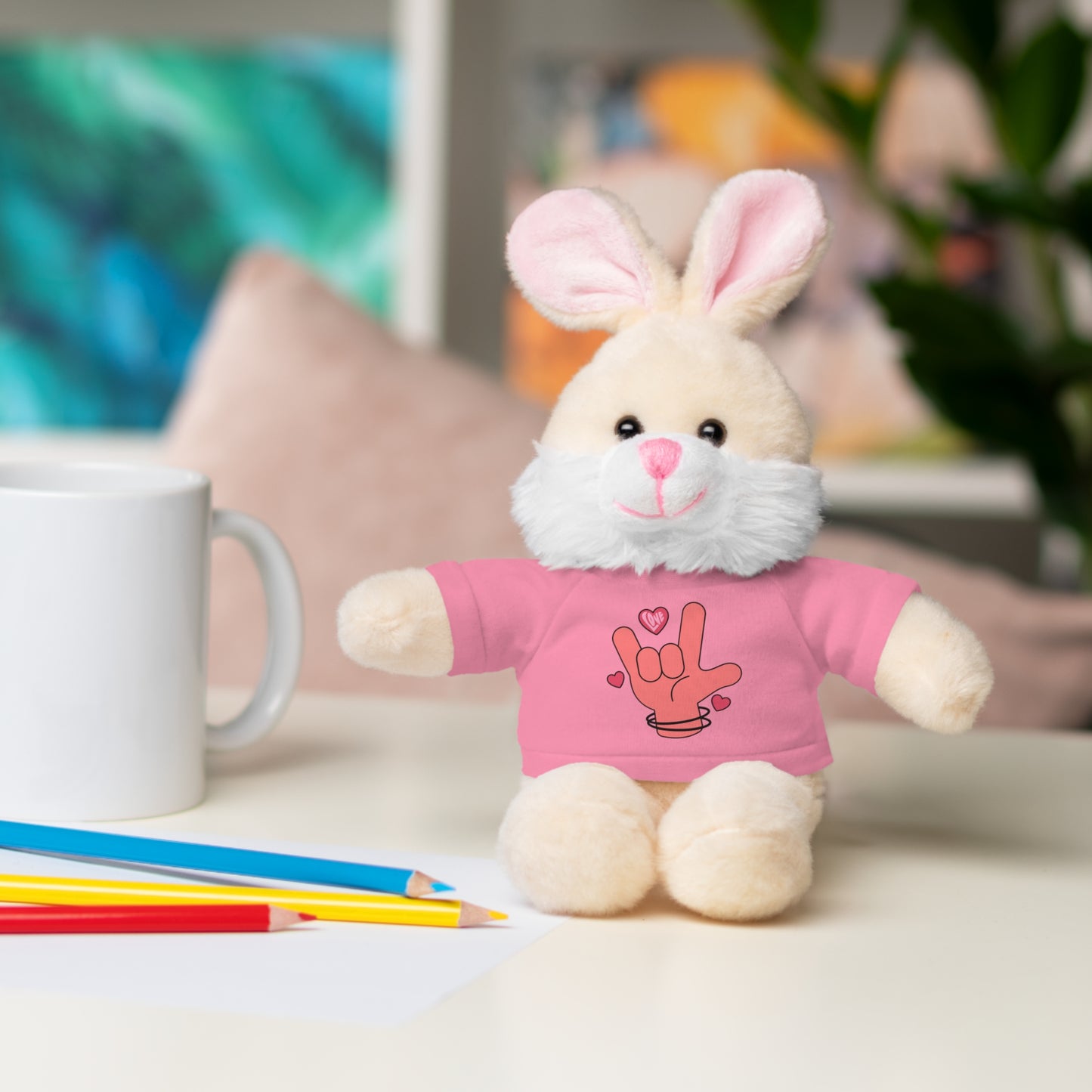 Our originals - "Love Bear "- Stuffed Animals with Tee