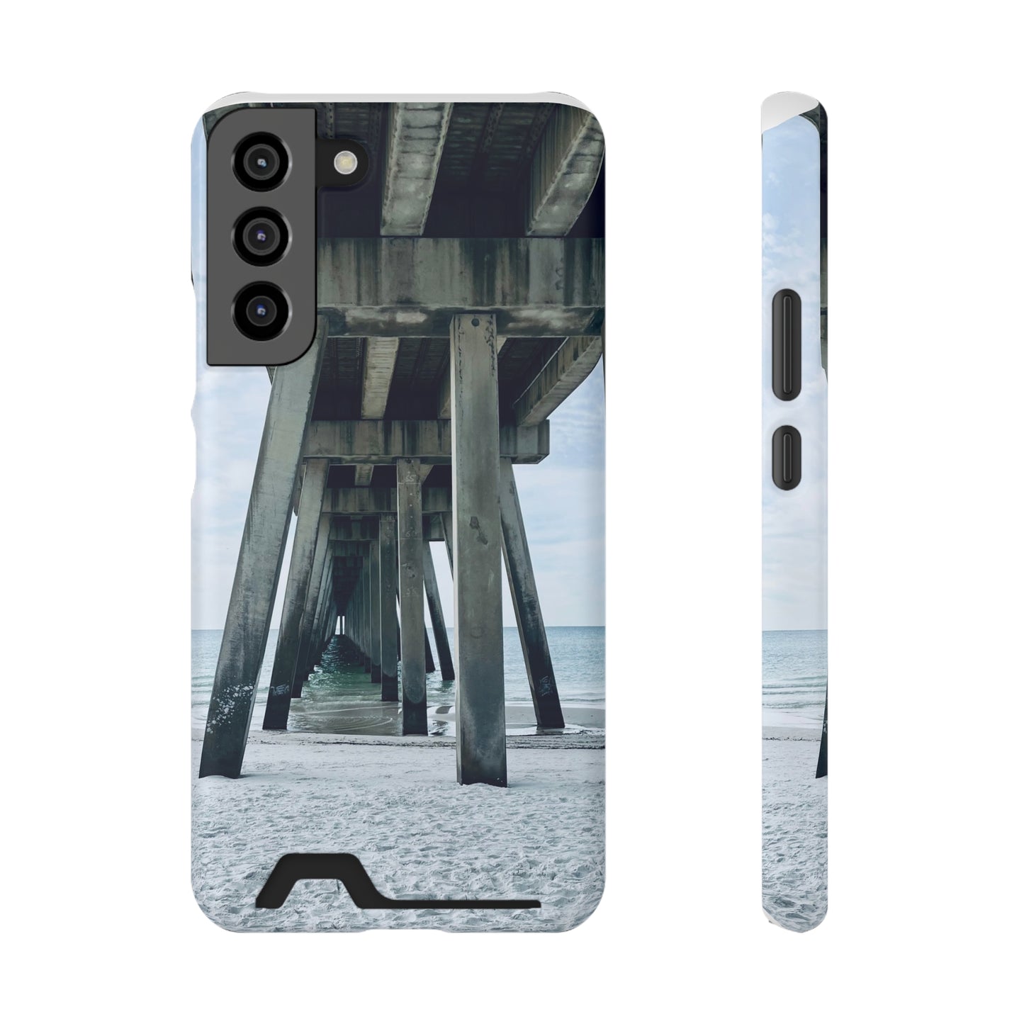 Under The Boardwalk - Phone Case With Card Holder