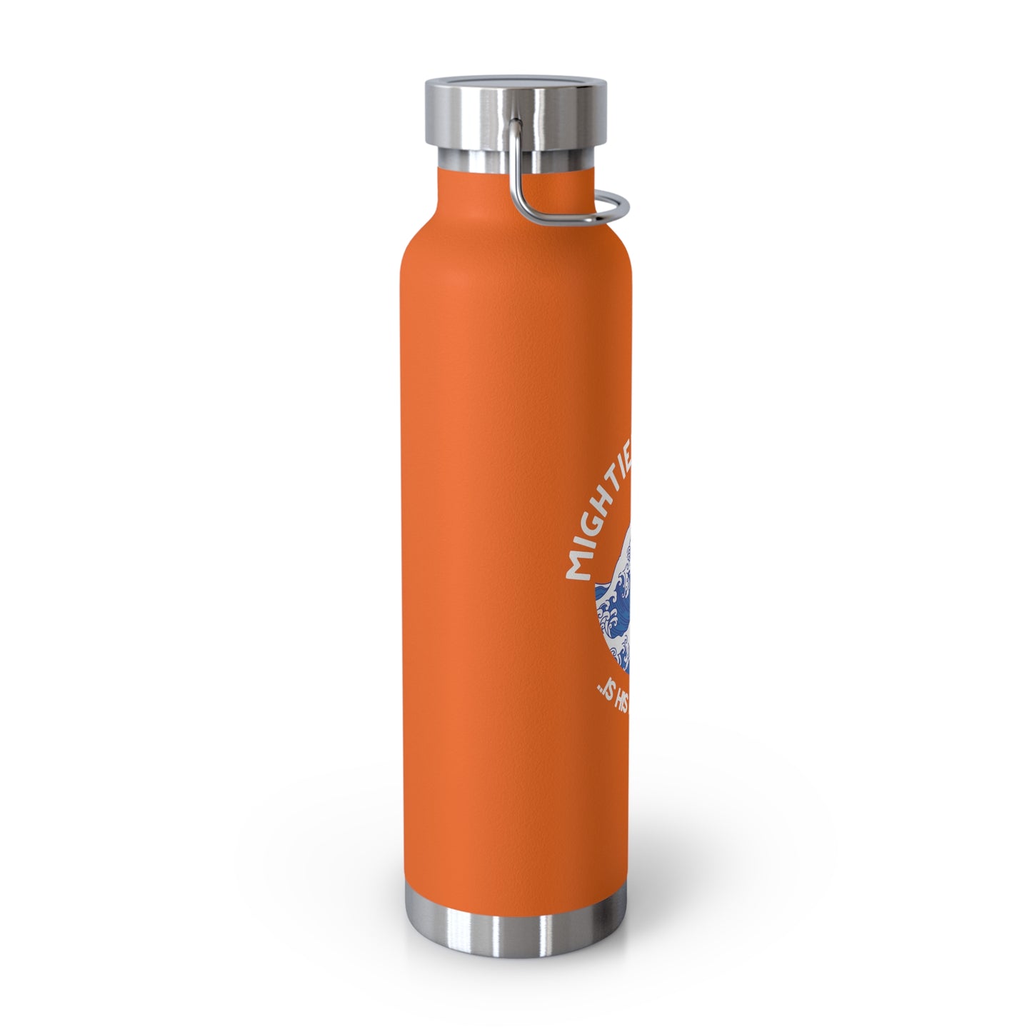 Mightier Than The Waves of the Sea...Copper Vacuum Insulated Bottle, 22oz