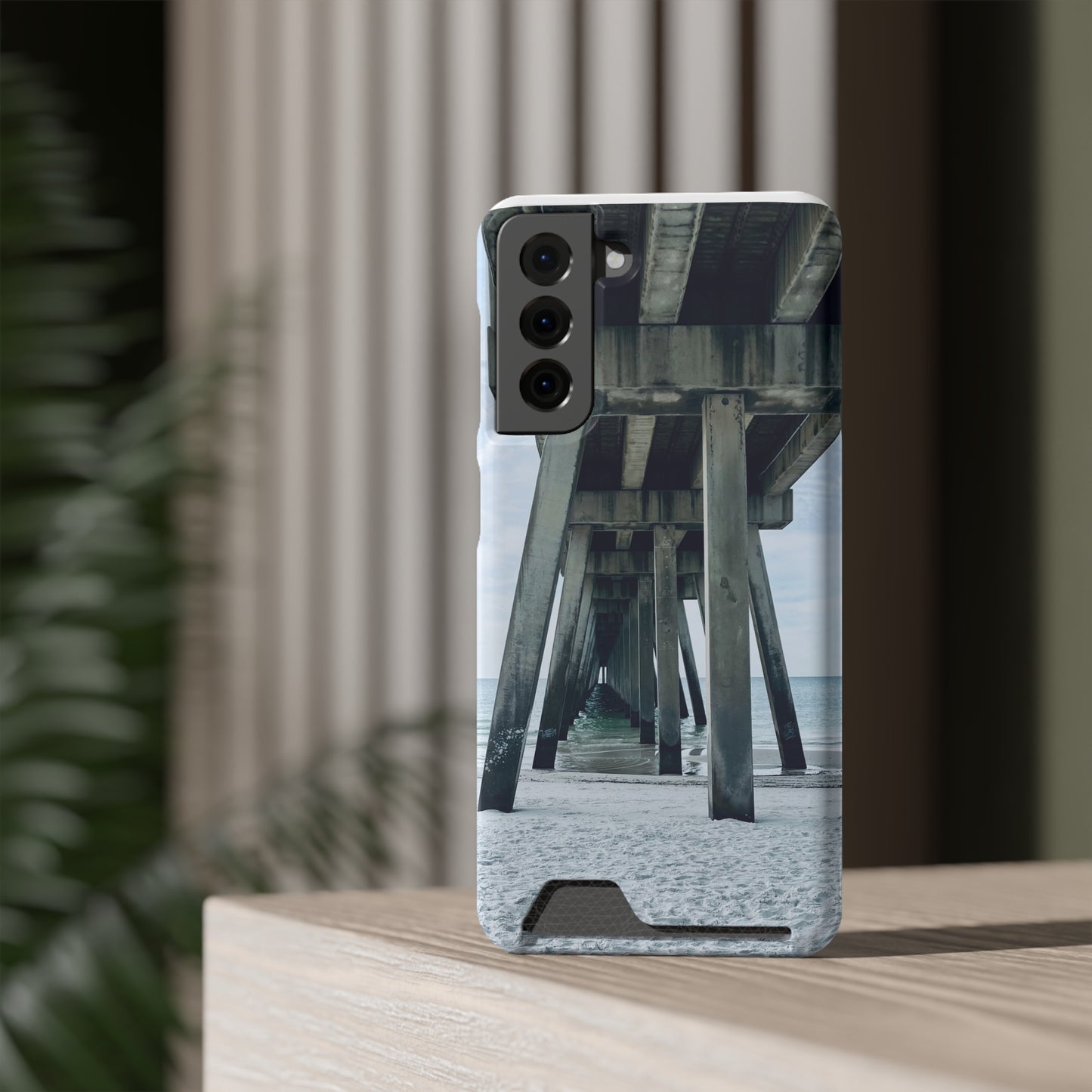 Under The Boardwalk - Phone Case With Card Holder