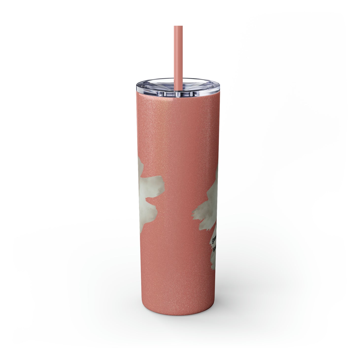 Our "Southern Sass" collection - Skinny Tumbler with Straw, 20oz
