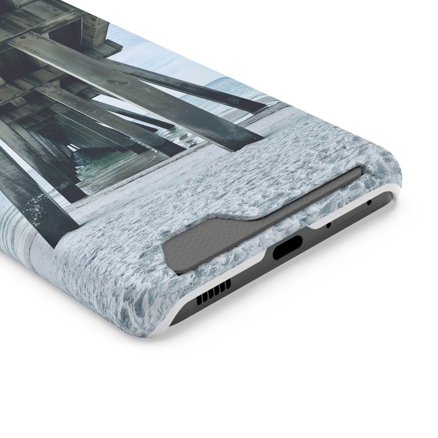 Under The Boardwalk - Phone Case With Card Holder