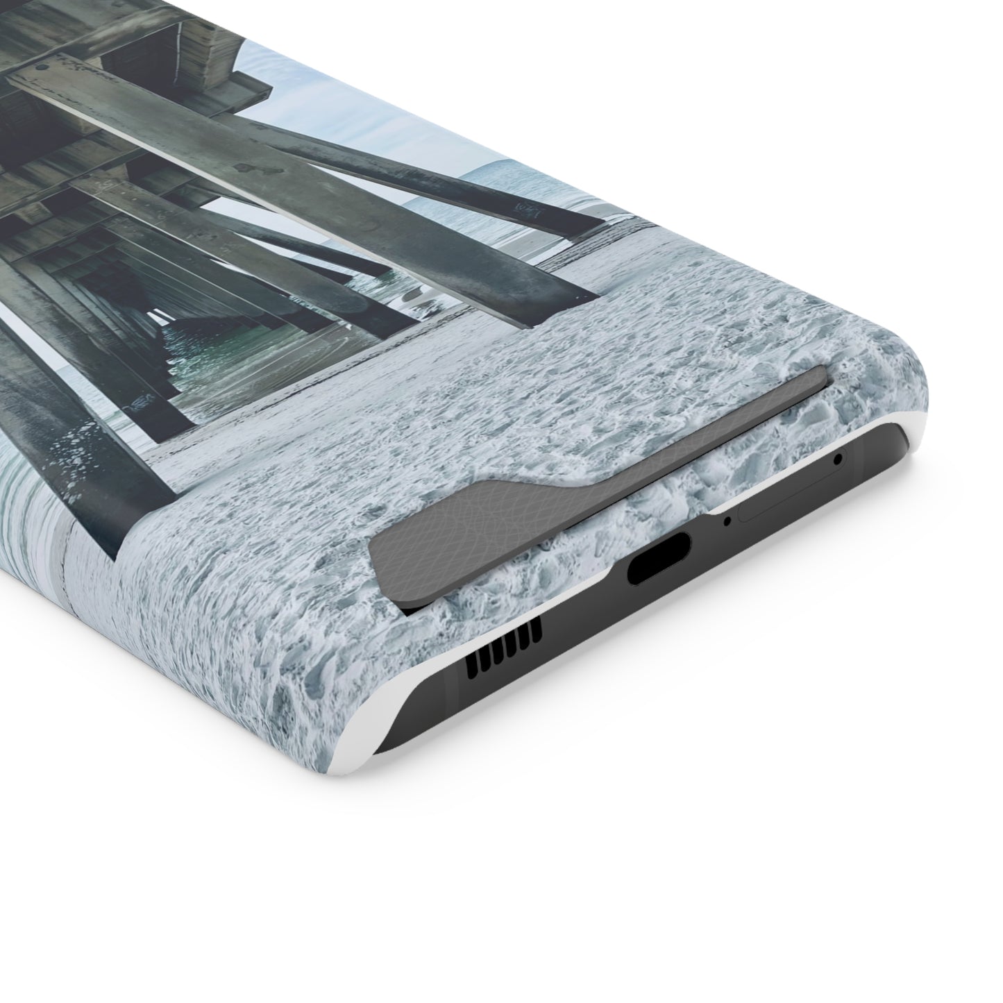 Under The Boardwalk - Phone Case With Card Holder