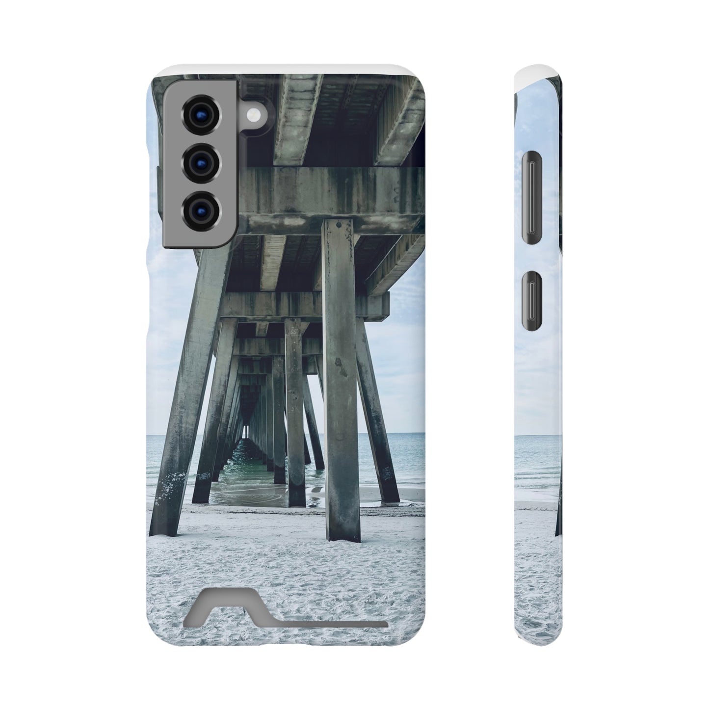 Under The Boardwalk - Phone Case With Card Holder