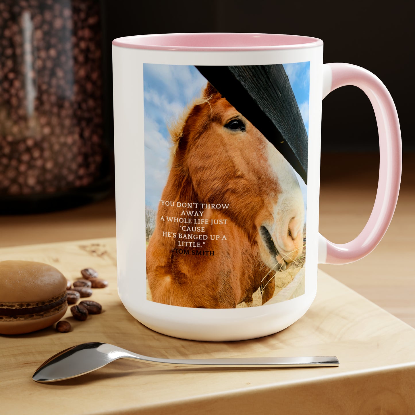 Our Southern Sass Collection - " Bob" - Two-Tone Coffee Mugs, 15oz
