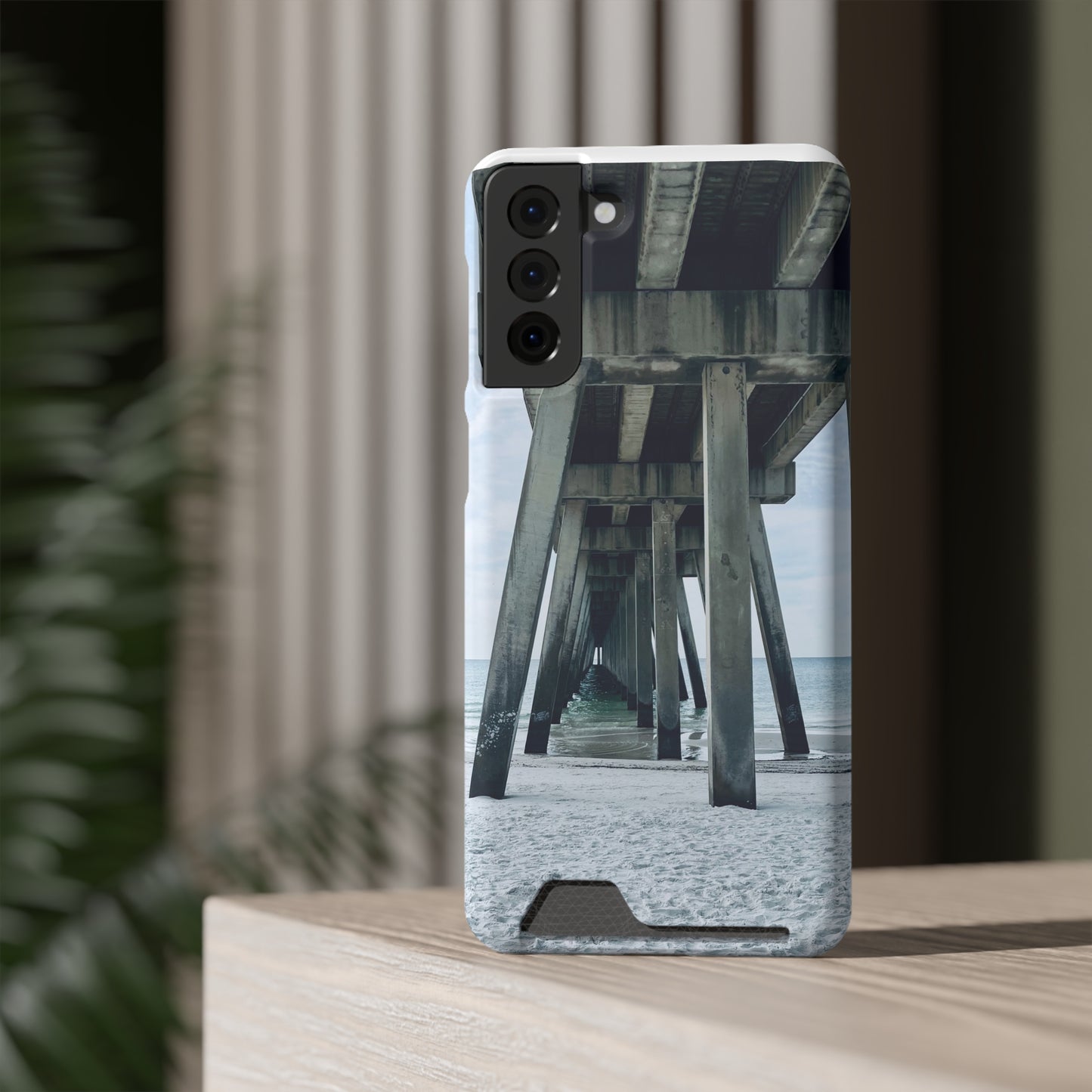 Under The Boardwalk - Phone Case With Card Holder