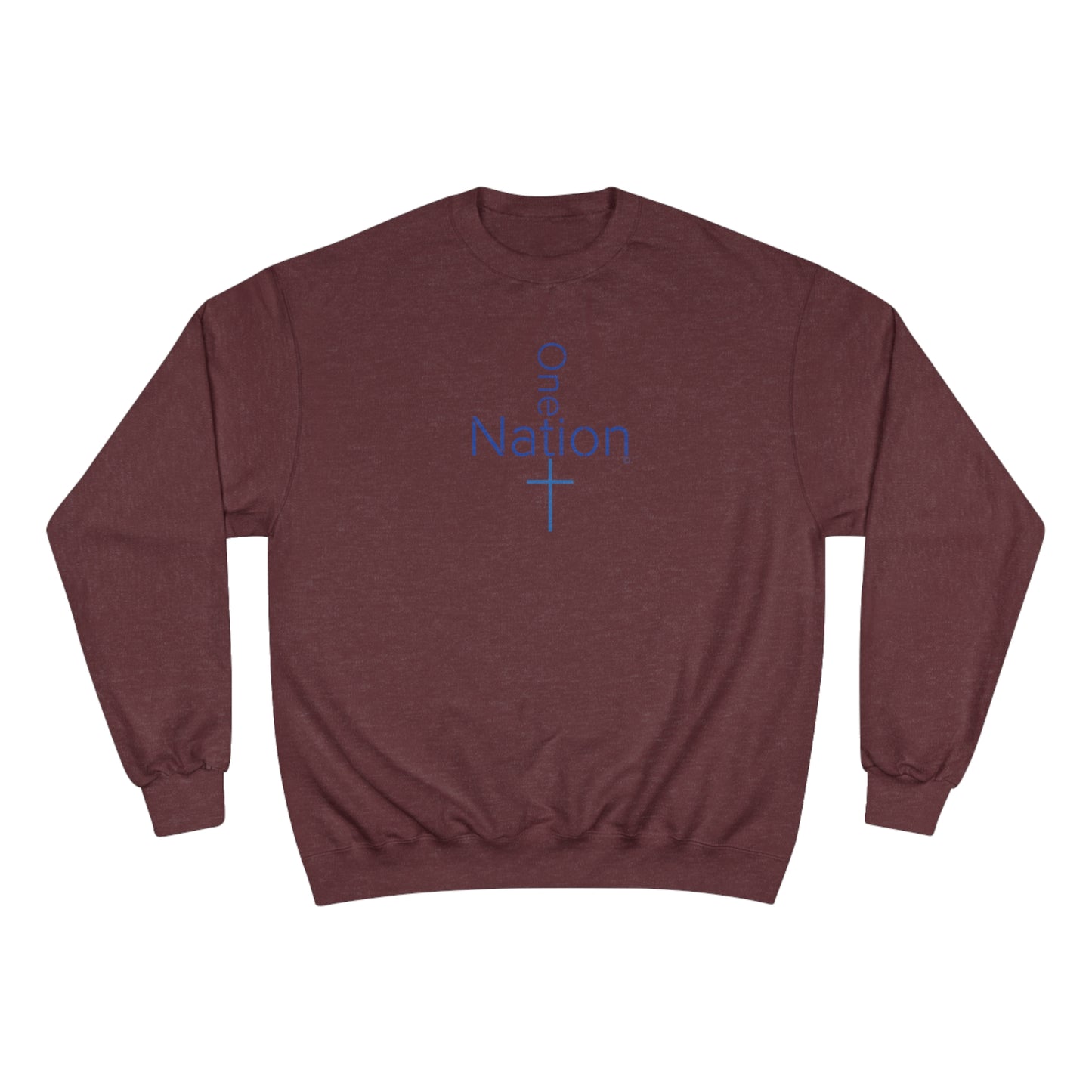 Our Heroes Collection. " One Nation "- Champion Sweatshirt