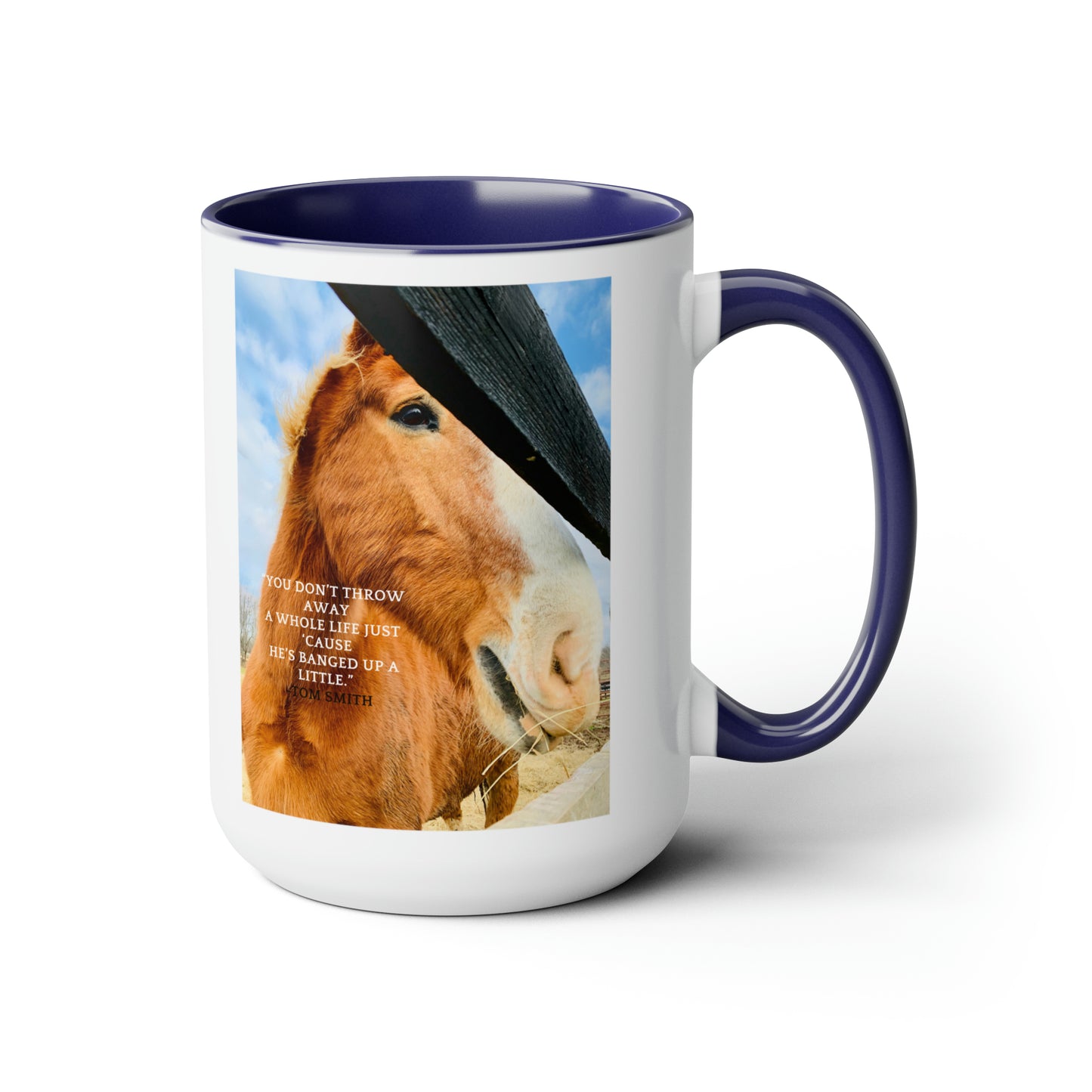 Our Southern Sass Collection - " Bob" - Two-Tone Coffee Mugs, 15oz