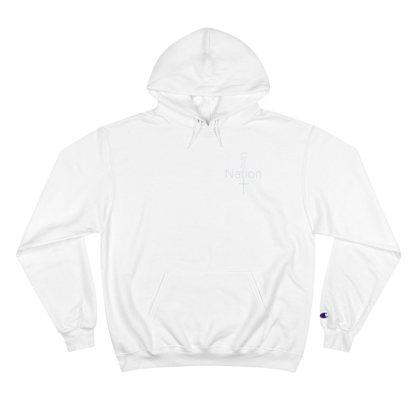 Our Heroes Collection - One Nation" - Embroidered Champion Hoodie