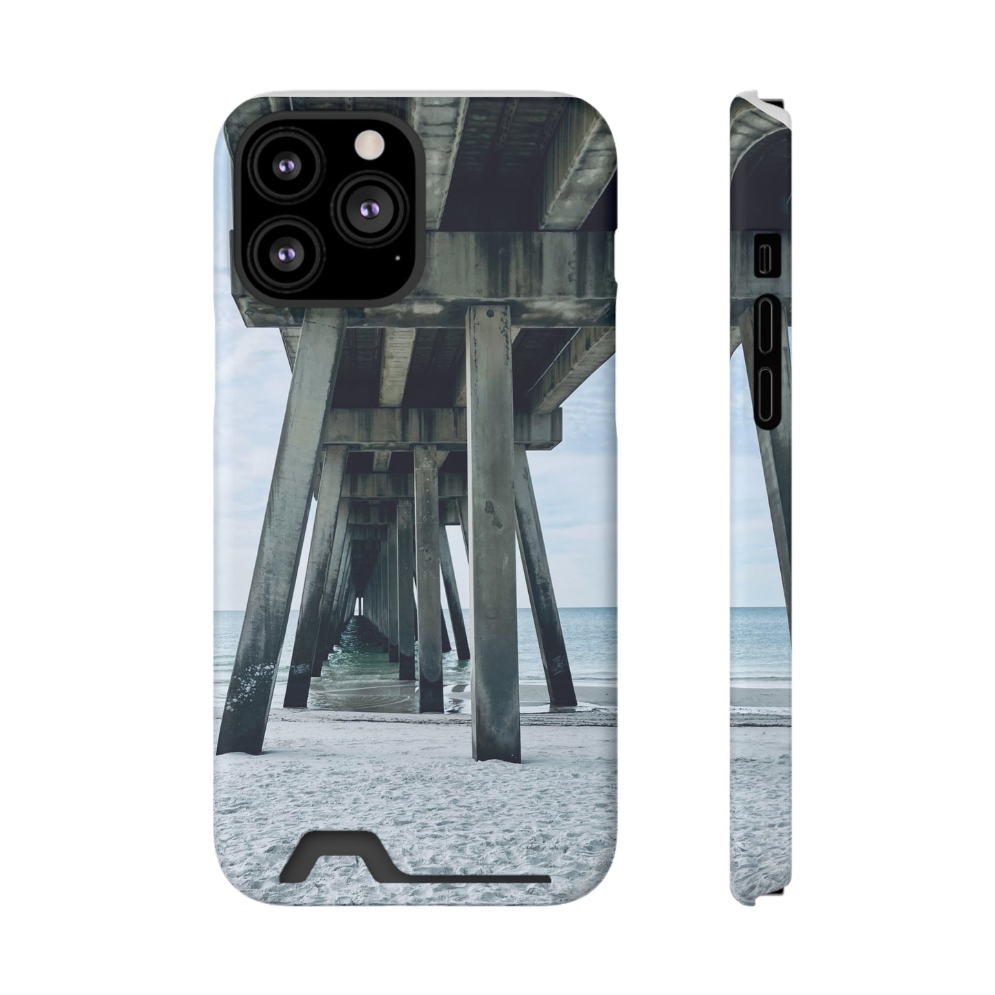 Under The Boardwalk - Phone Case With Card Holder