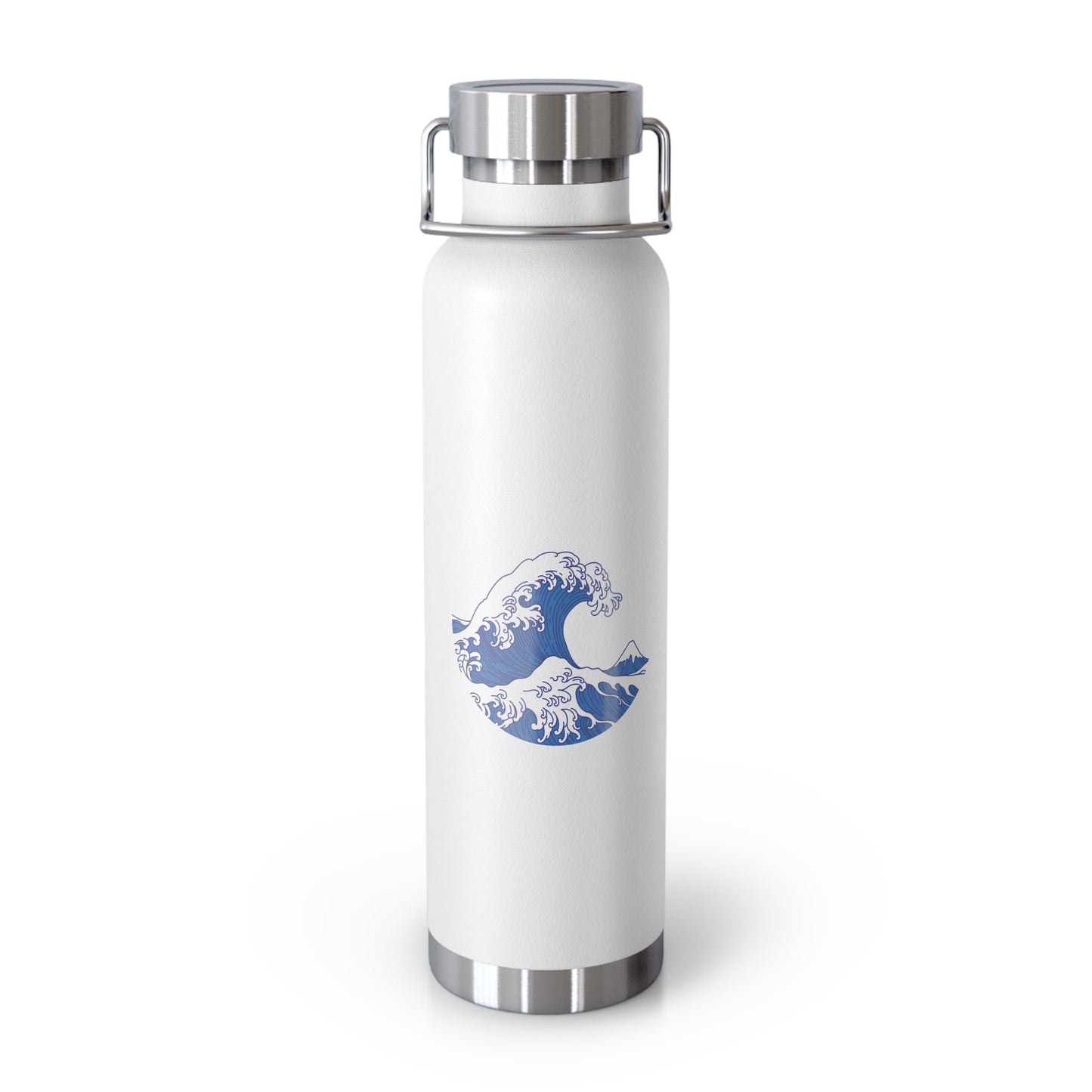 Mightier Than The Waves of the Sea...Copper Vacuum Insulated Bottle, 22oz