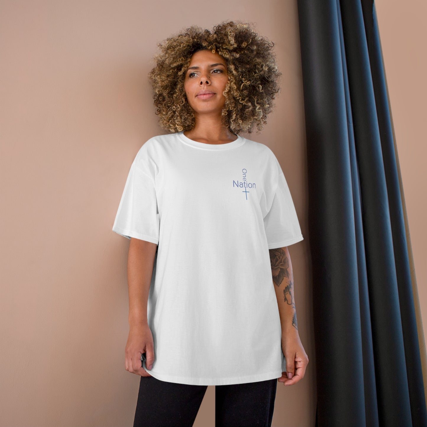 Our Heroes Collection - "One Nation" - Champion T-Shirt
