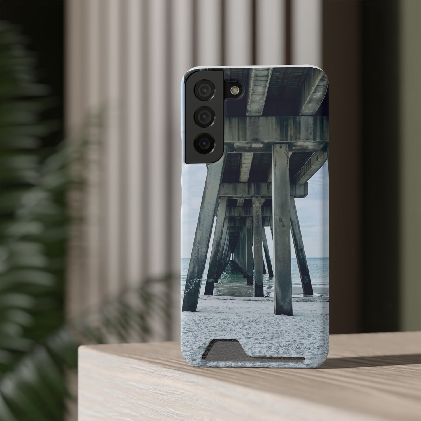 Under The Boardwalk - Phone Case With Card Holder