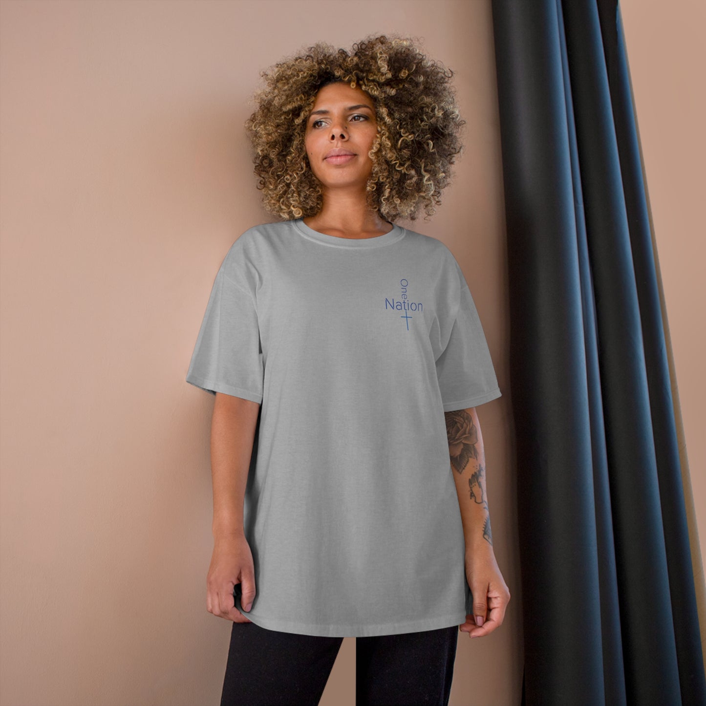 Our Heroes Collection - "One Nation" - Champion T-Shirt