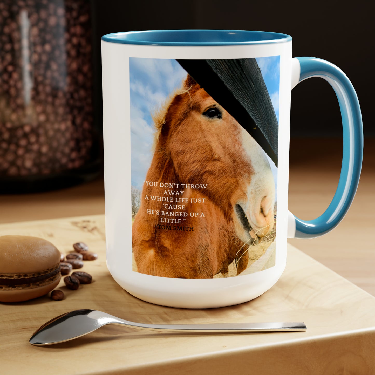 Our Southern Sass Collection - " Bob" - Two-Tone Coffee Mugs, 15oz