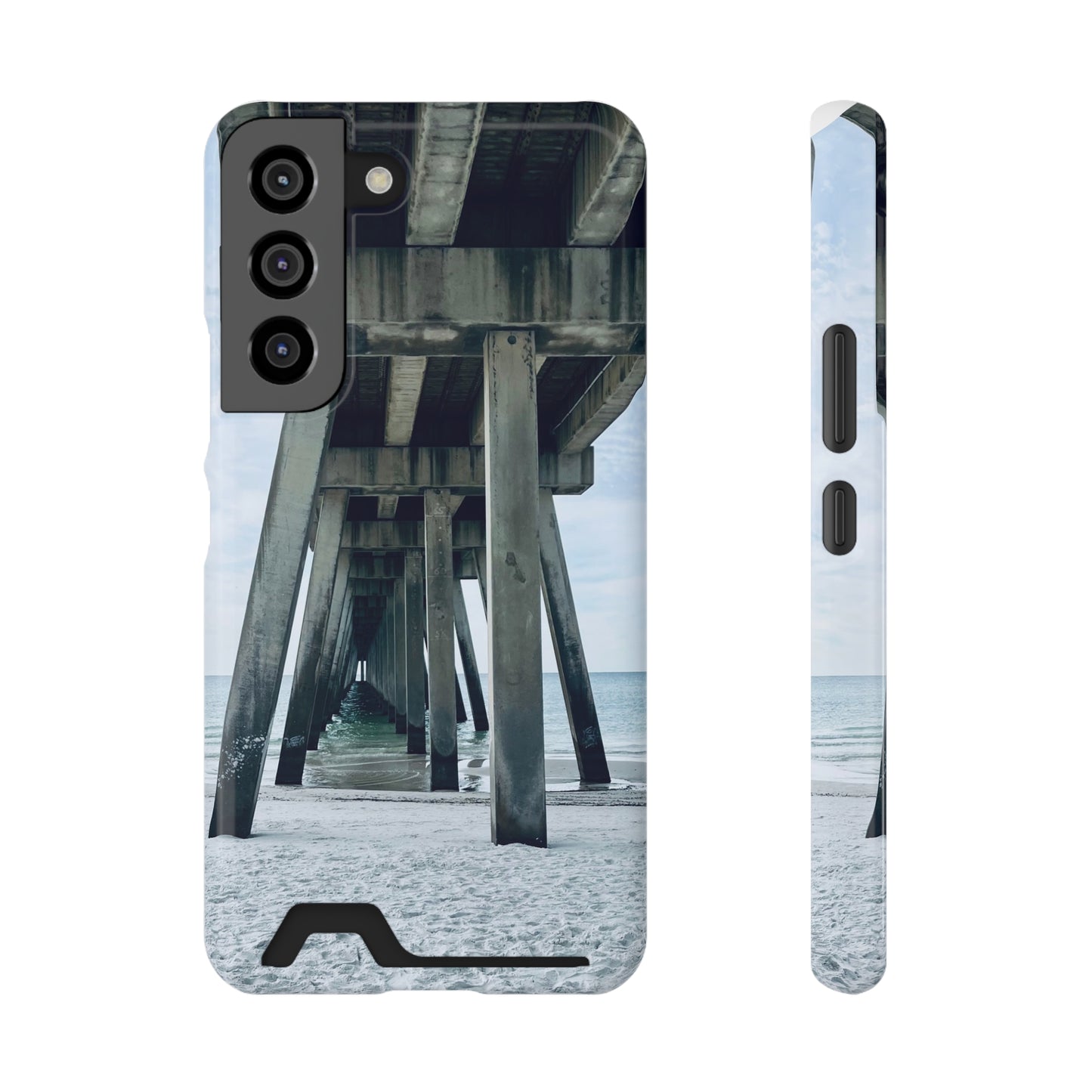 Under The Boardwalk - Phone Case With Card Holder