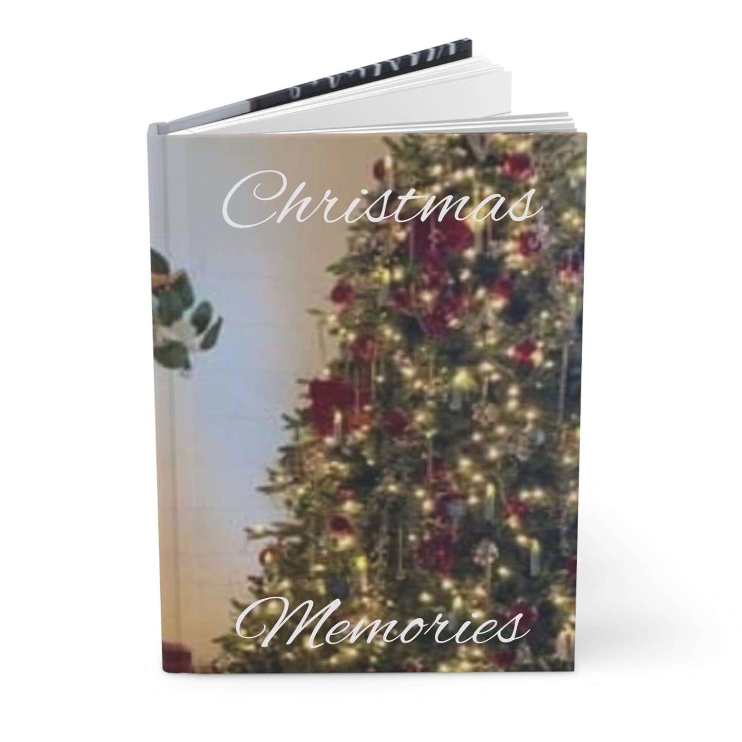 Christmas Hardcover Journal Matte- An Angel Feathers Original, Southern Sass Collection