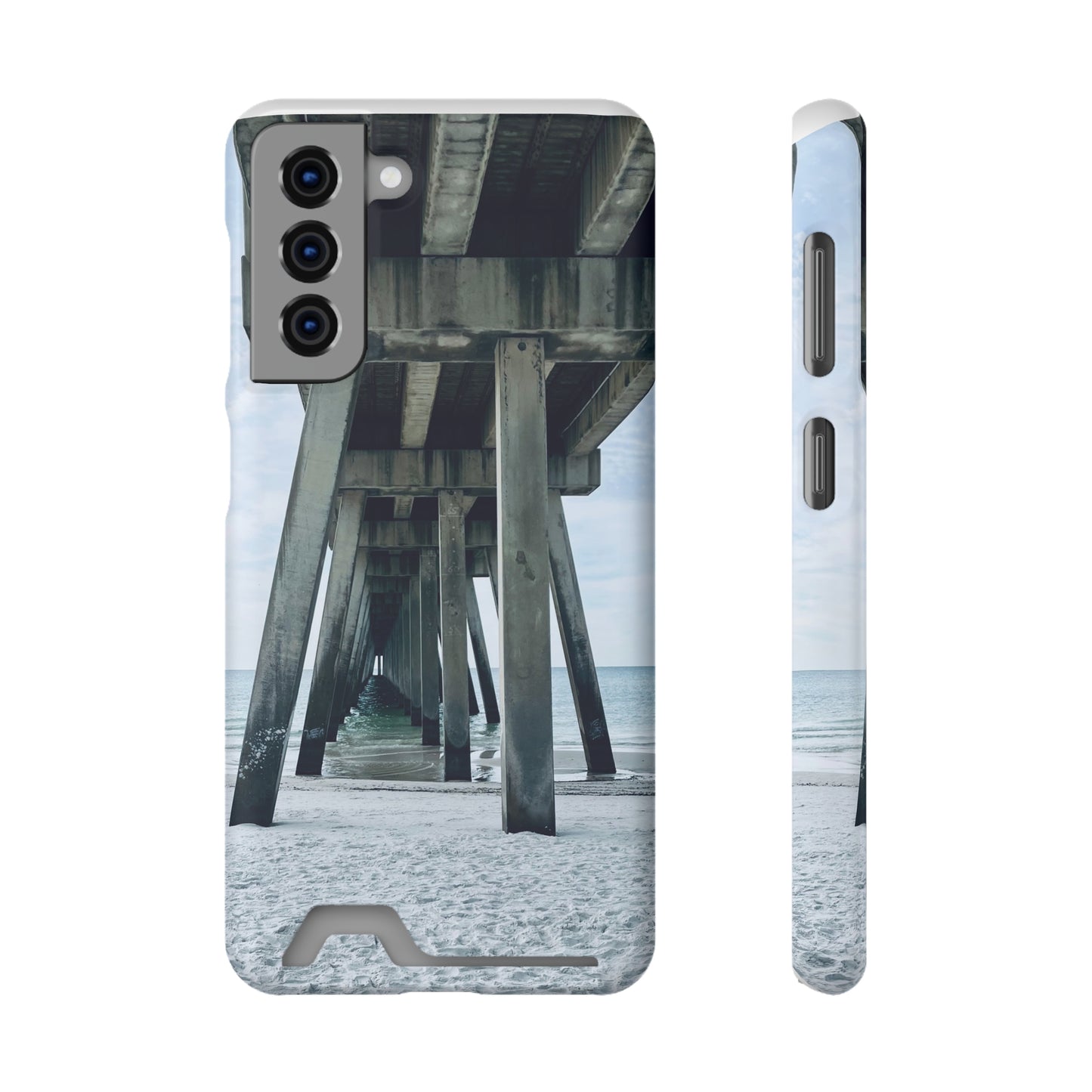 Under The Boardwalk - Phone Case With Card Holder