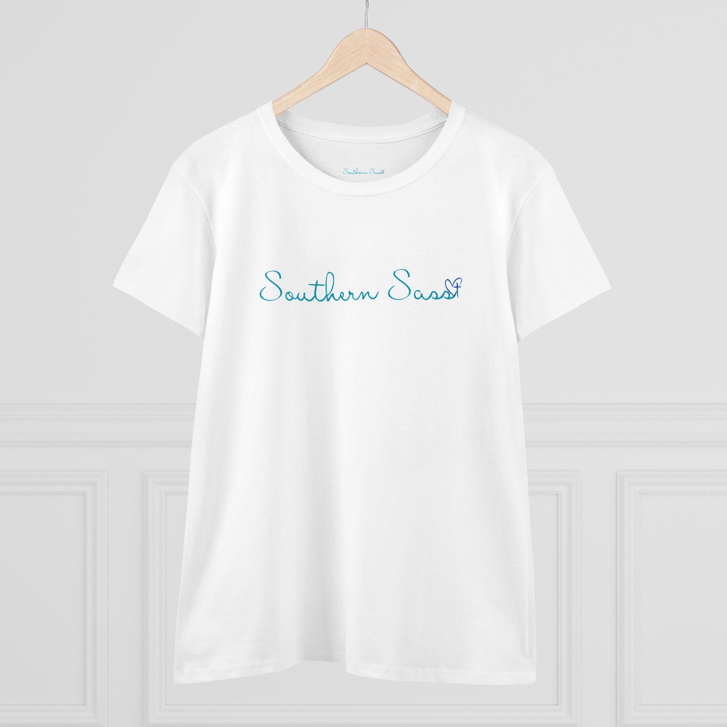 Living My Beach Life -Women's Cotton Tee- Southern Sass
