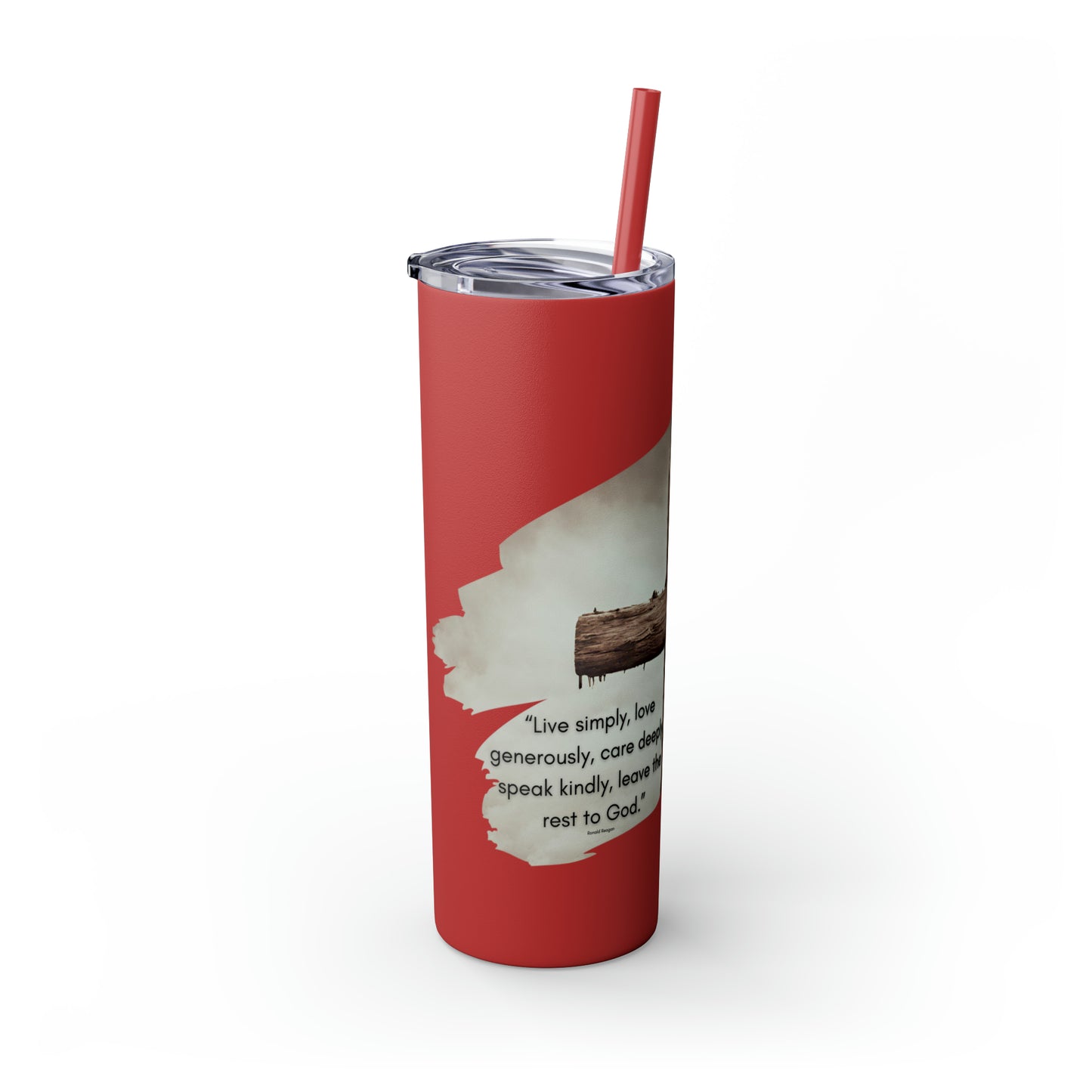 Our "Southern Sass" collection - Skinny Tumbler with Straw, 20oz