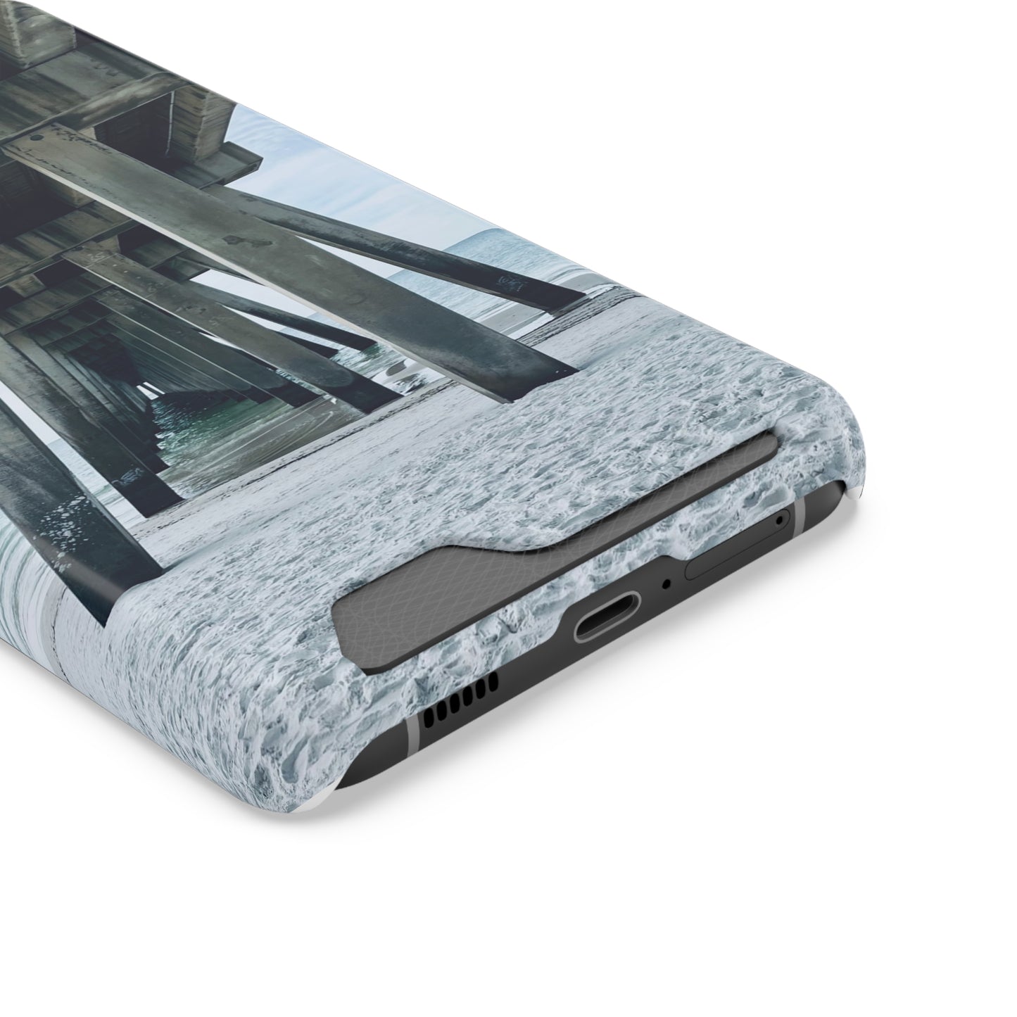 Under The Boardwalk - Phone Case With Card Holder