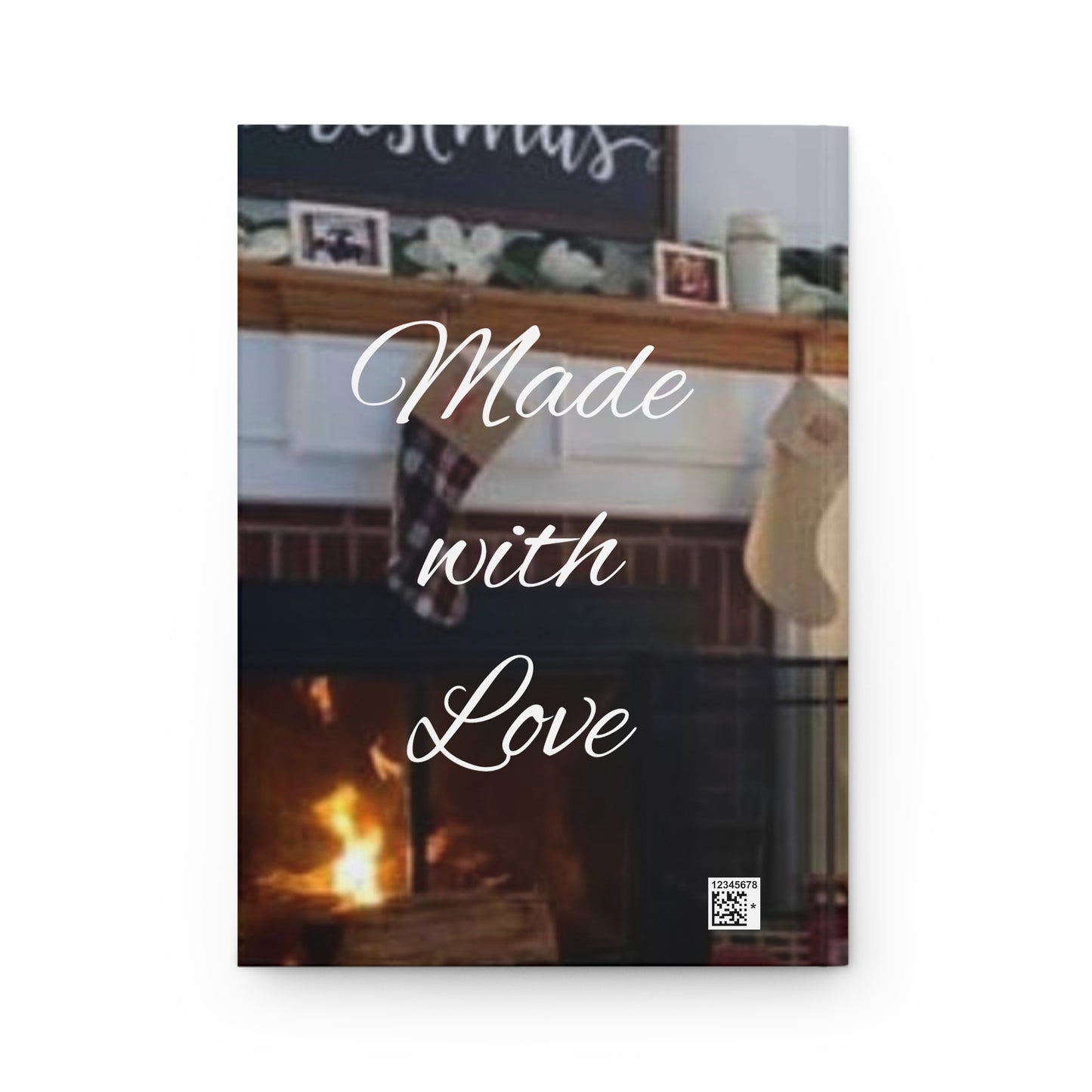 Christmas Hardcover Journal Matte- An Angel Feathers Original, Southern Sass Collection