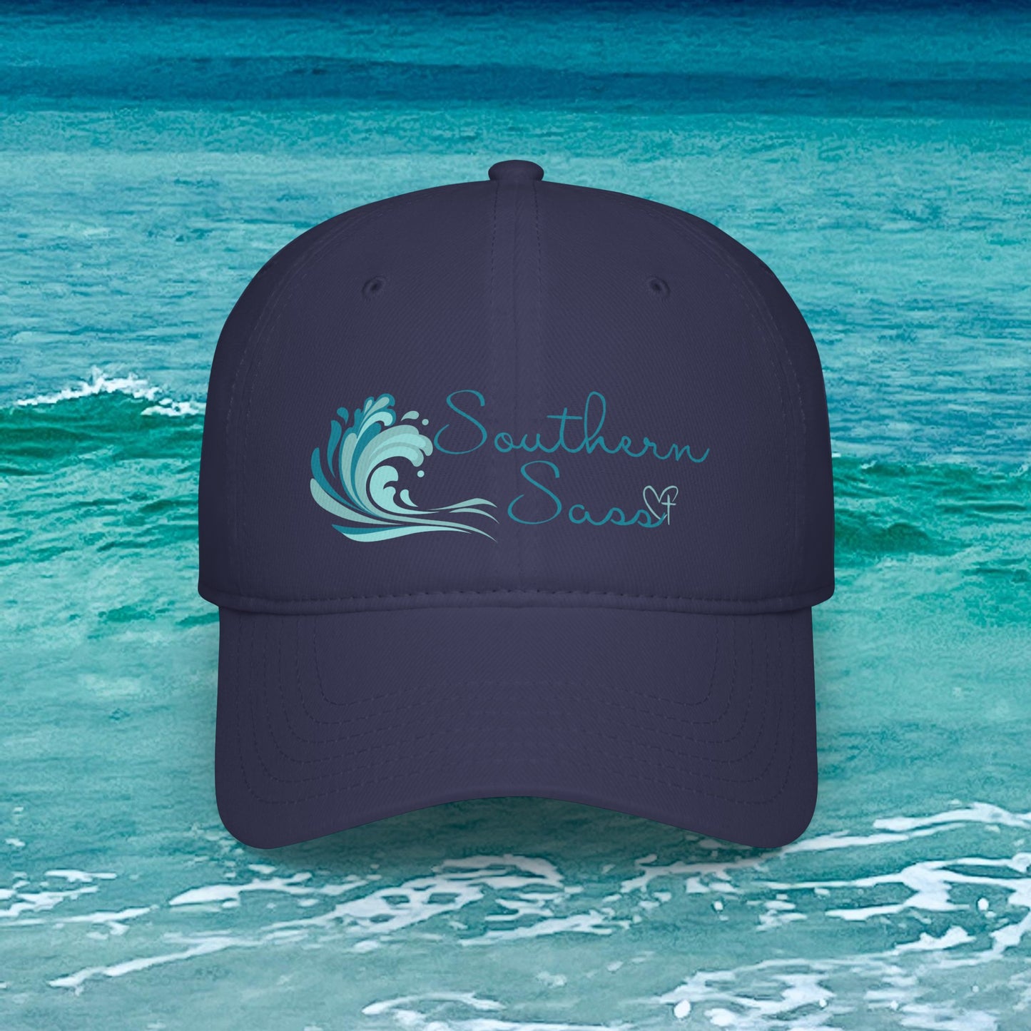 Southern Sass Wave Low Profile Baseball Cap