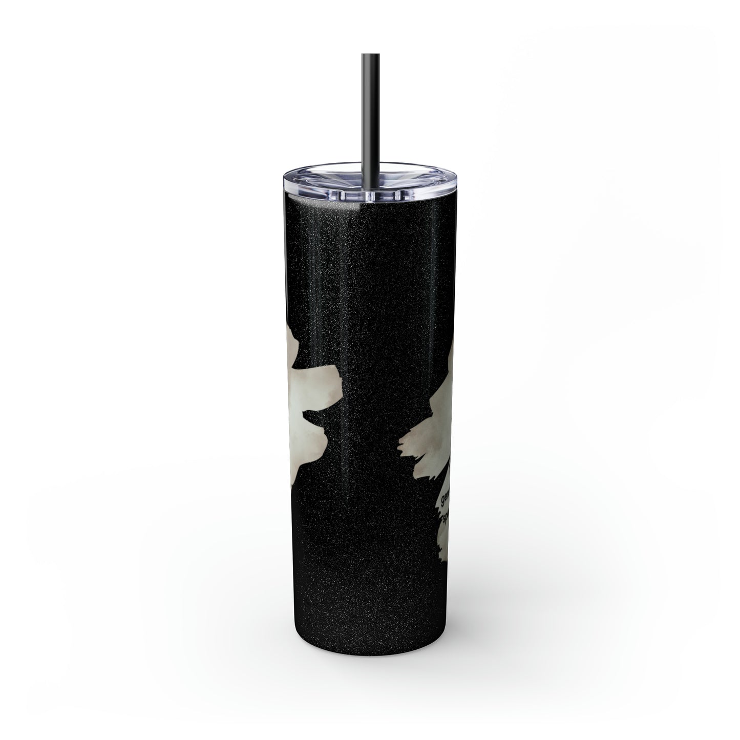 Our "Southern Sass" collection - Skinny Tumbler with Straw, 20oz