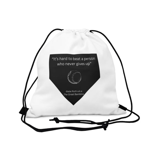 The Great Bambino baseball Drawstring Bag - A part of our C.O.G collection