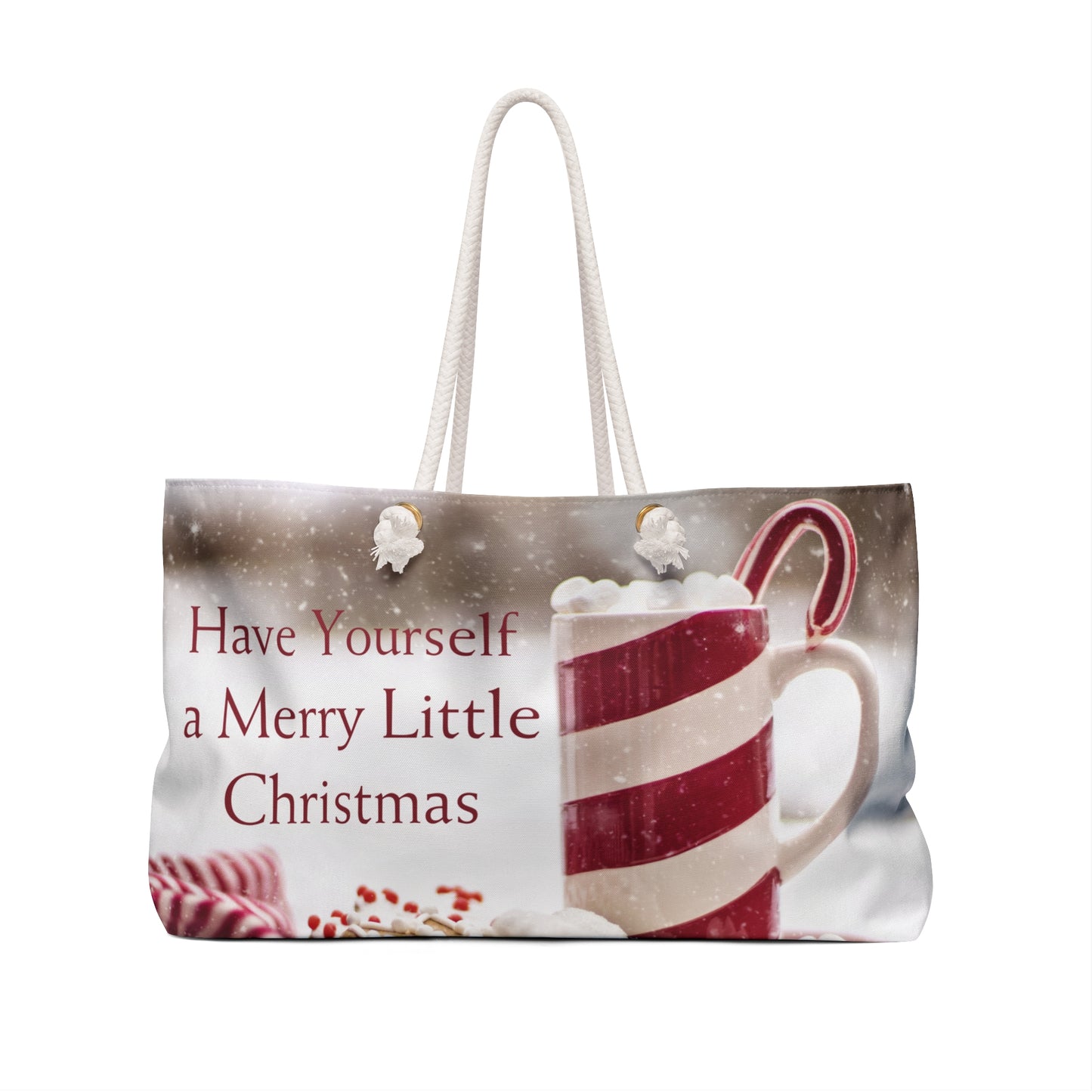 Christmas Weekender Bag