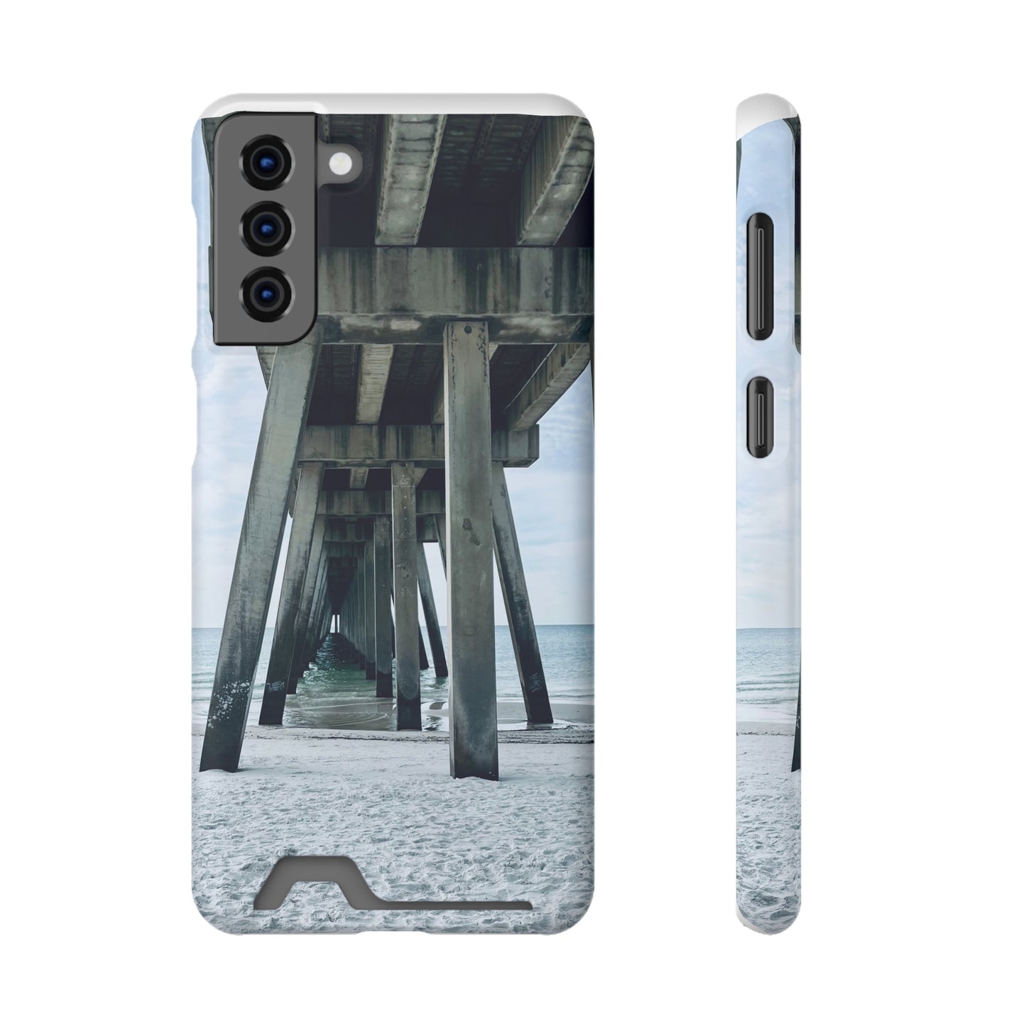 Under The Boardwalk - Phone Case With Card Holder