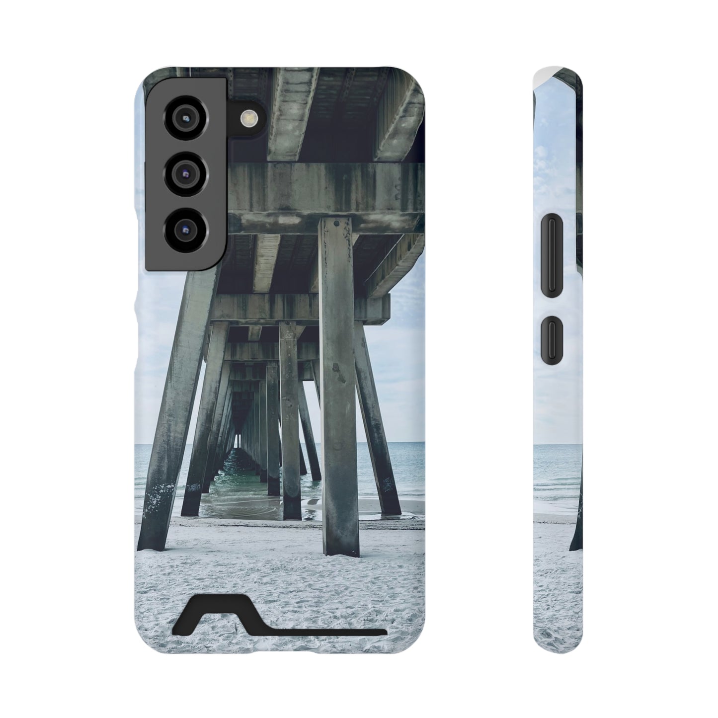 Under The Boardwalk - Phone Case With Card Holder