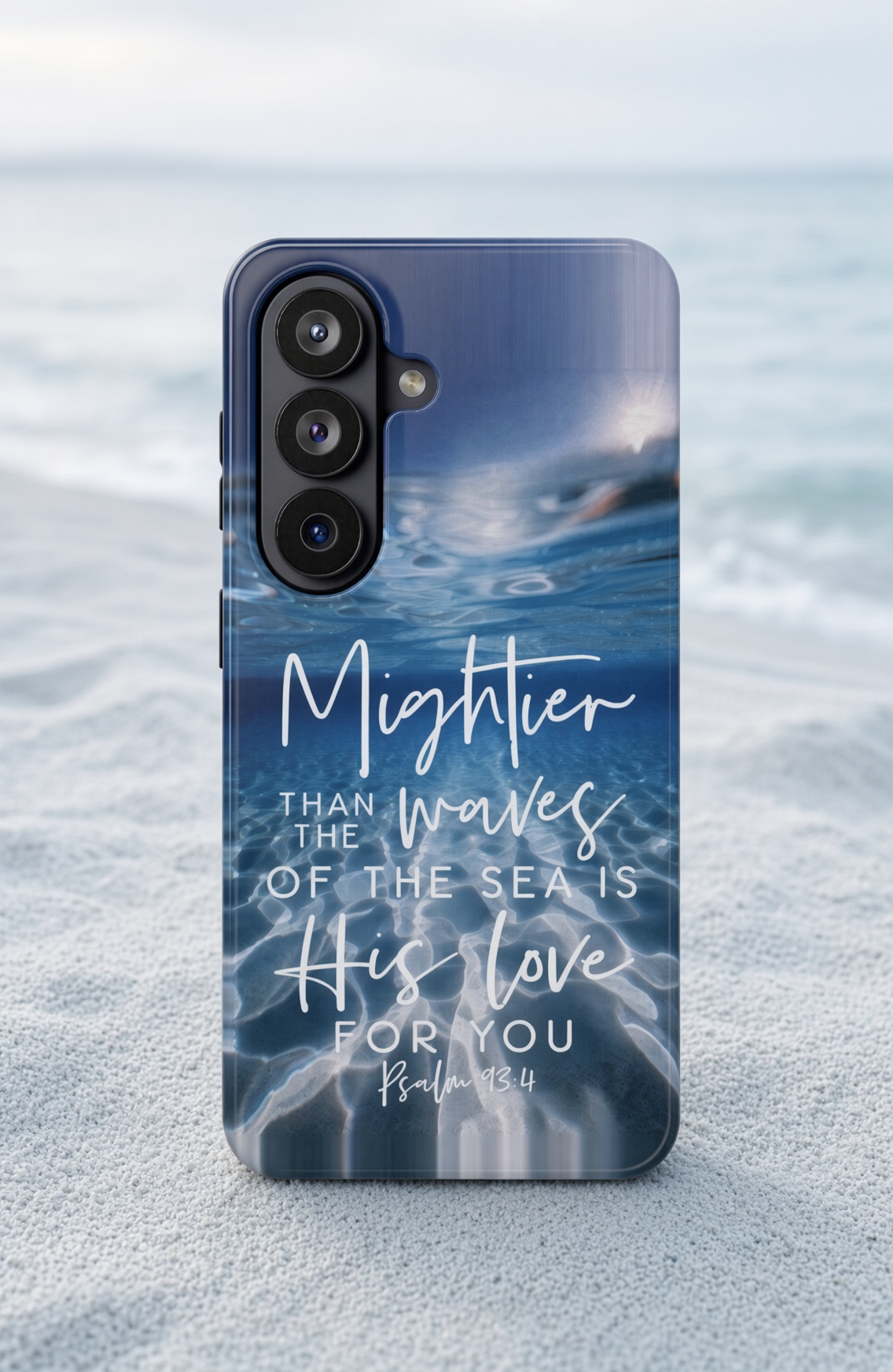 Mightier than the Waves Samsung Galaxy S26 Christian Phone Case Psalm 93:4 Magsafe compatible