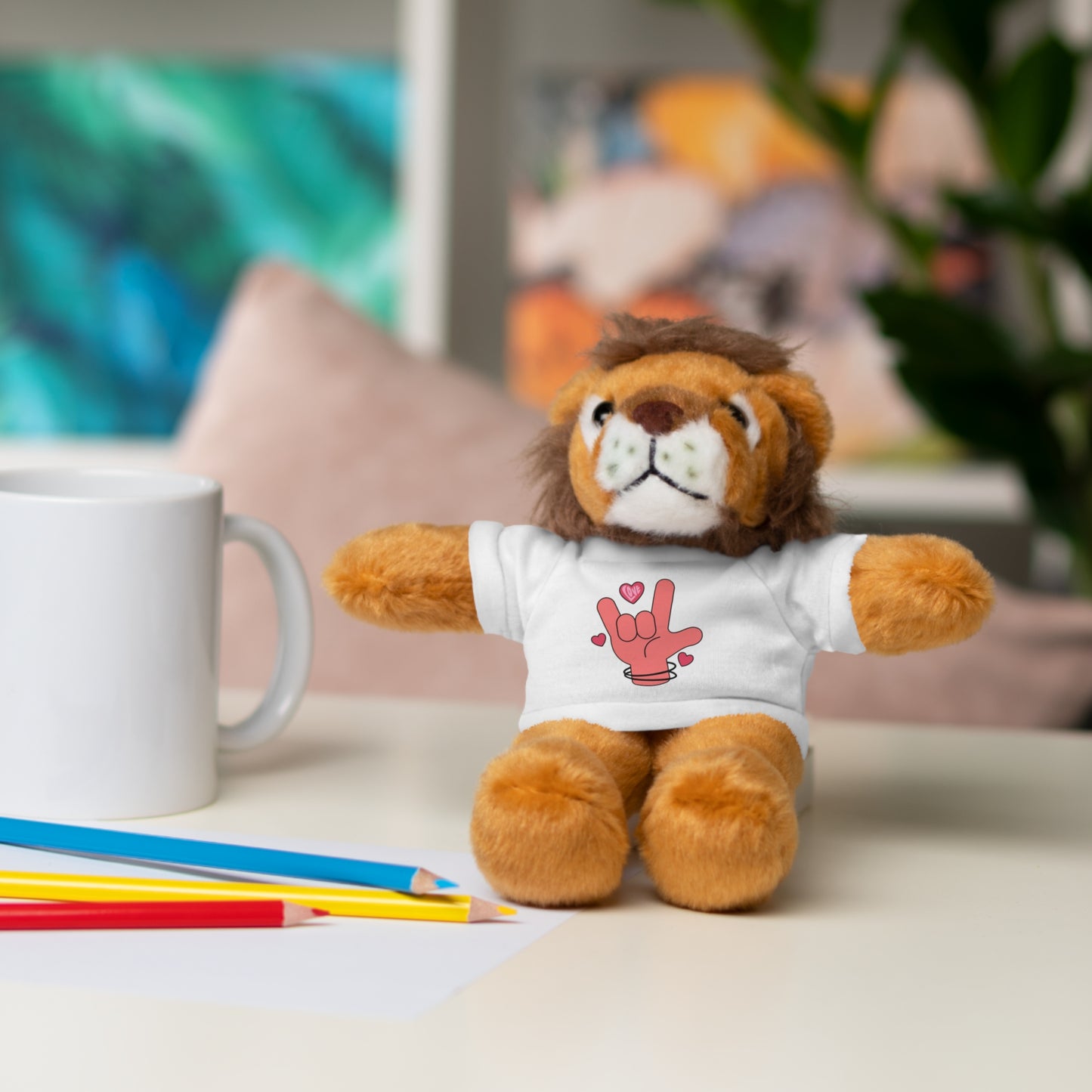 Our originals - "Love Bear "- Stuffed Animals with Tee