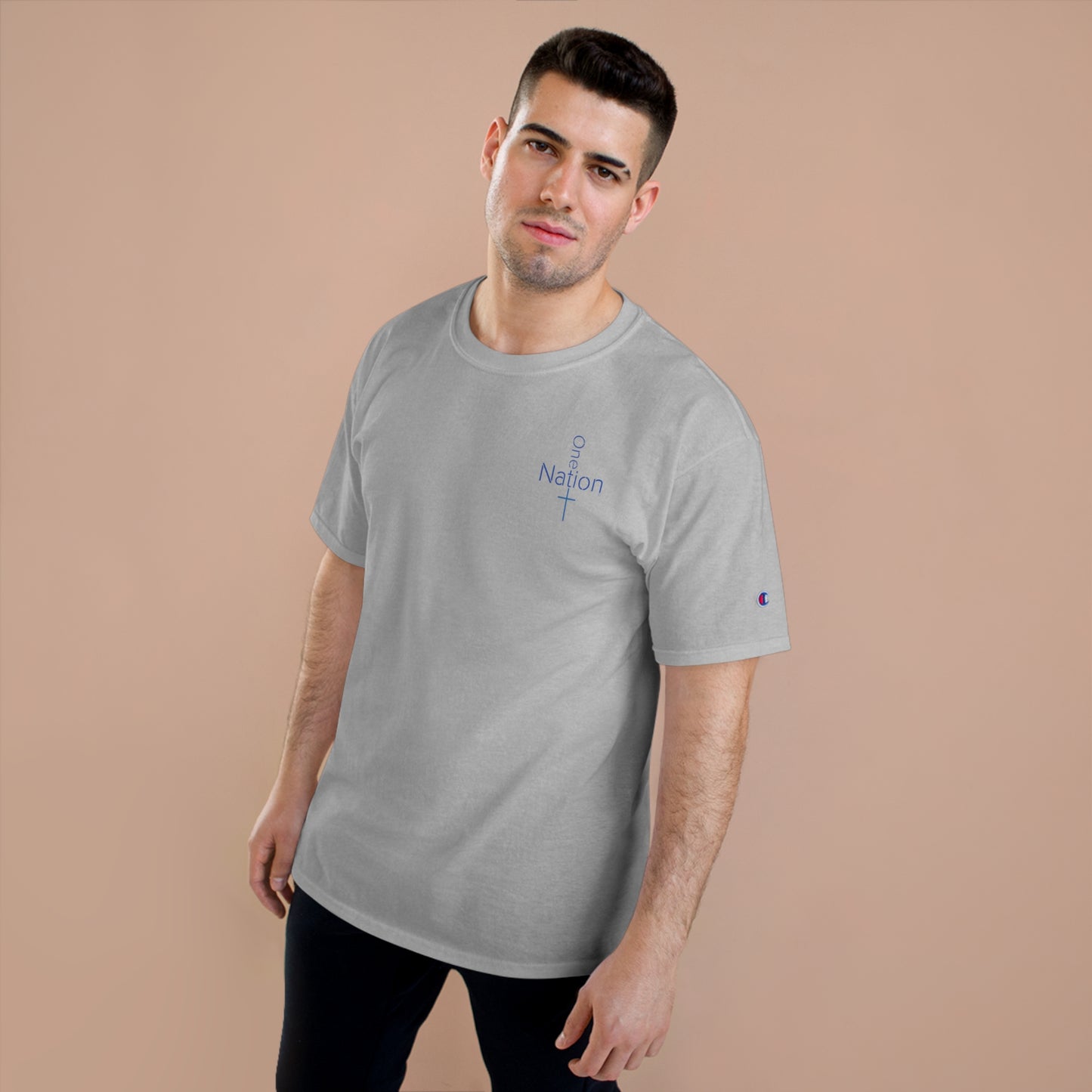 Our Heroes Collection - "One Nation" - Champion T-Shirt
