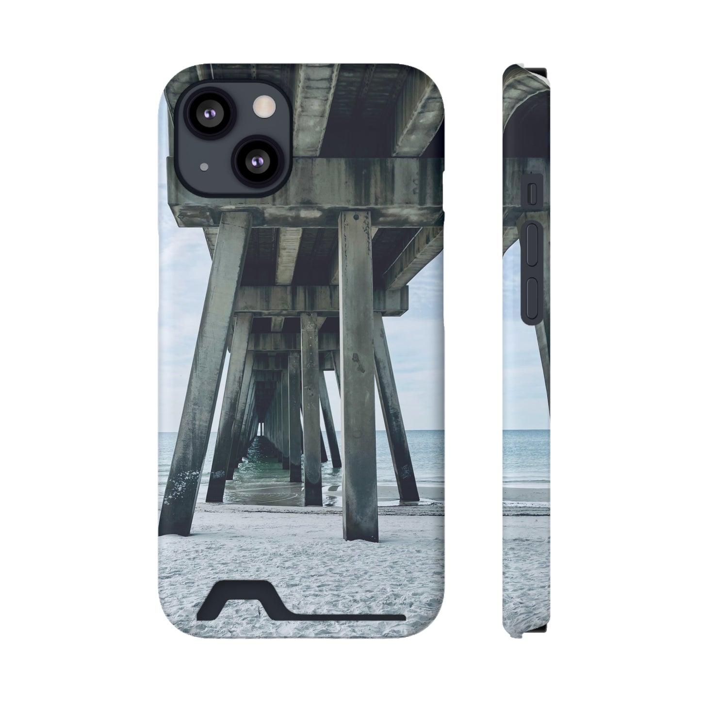 Under The Boardwalk - Phone Case With Card Holder