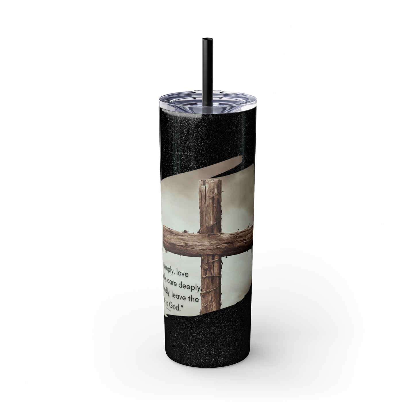 Our "Southern Sass" collection - Skinny Tumbler with Straw, 20oz