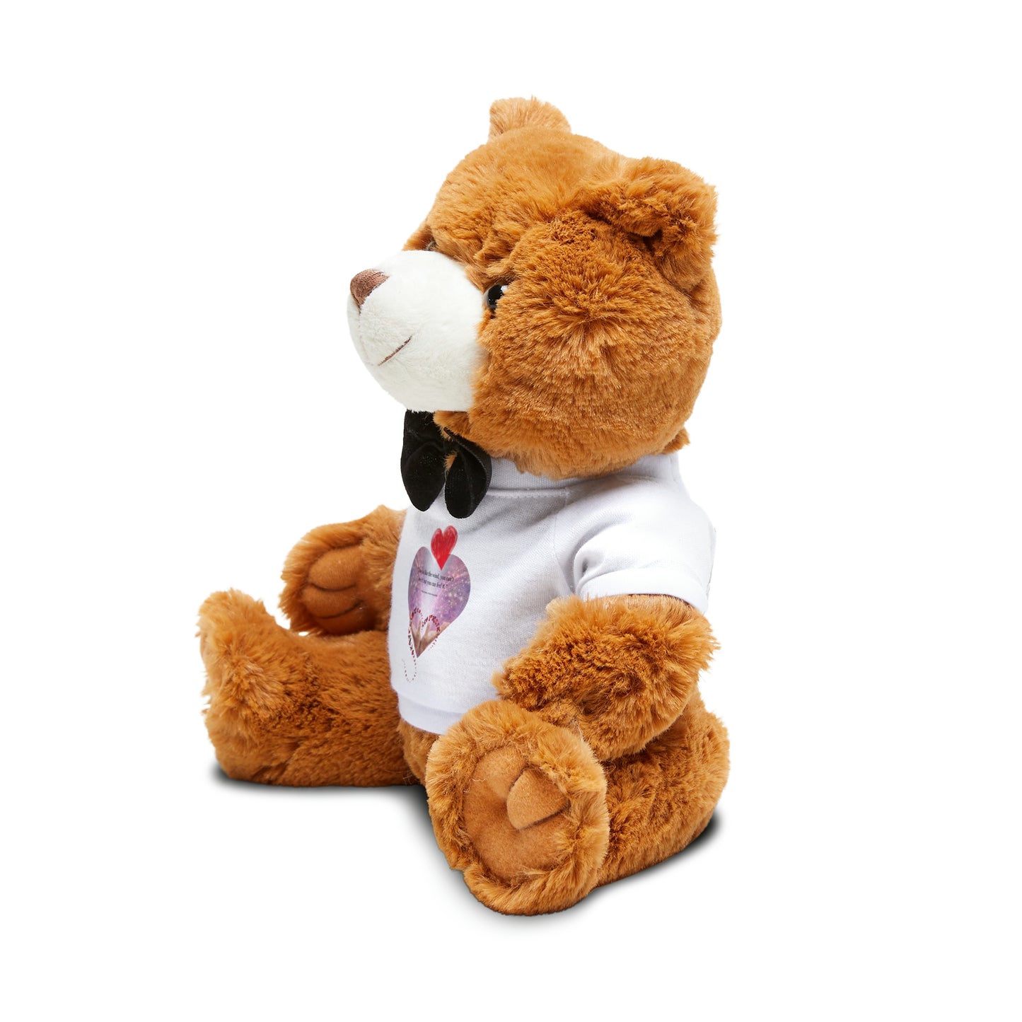 An Angel Feathers Original - "Love" Teddy Bear with T-Shirt