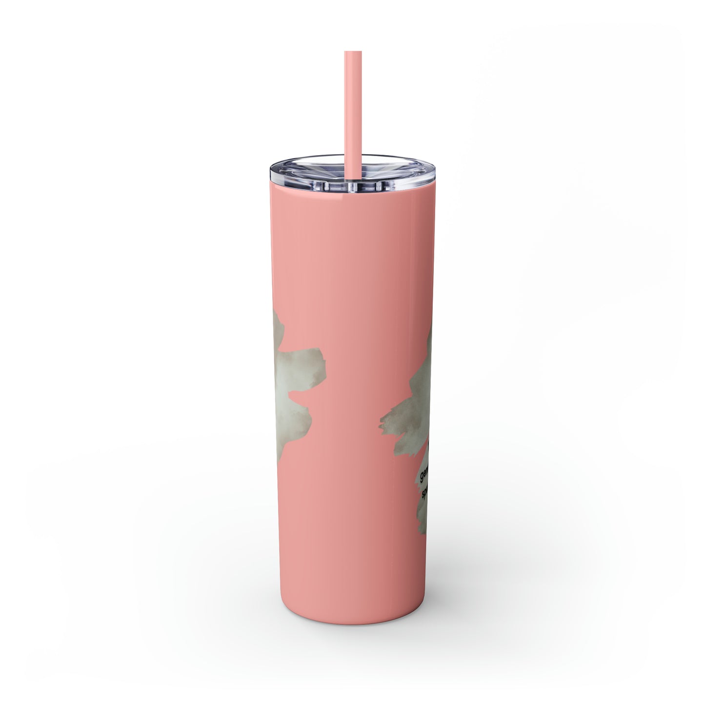 Our "Southern Sass" collection - Skinny Tumbler with Straw, 20oz